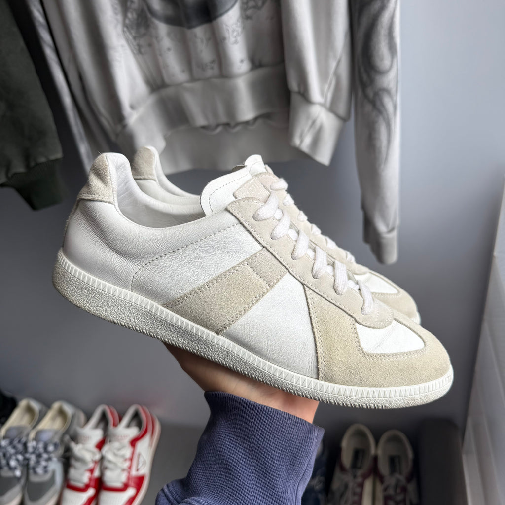 Maison Margiela Replica GAT Sneakers Triple White