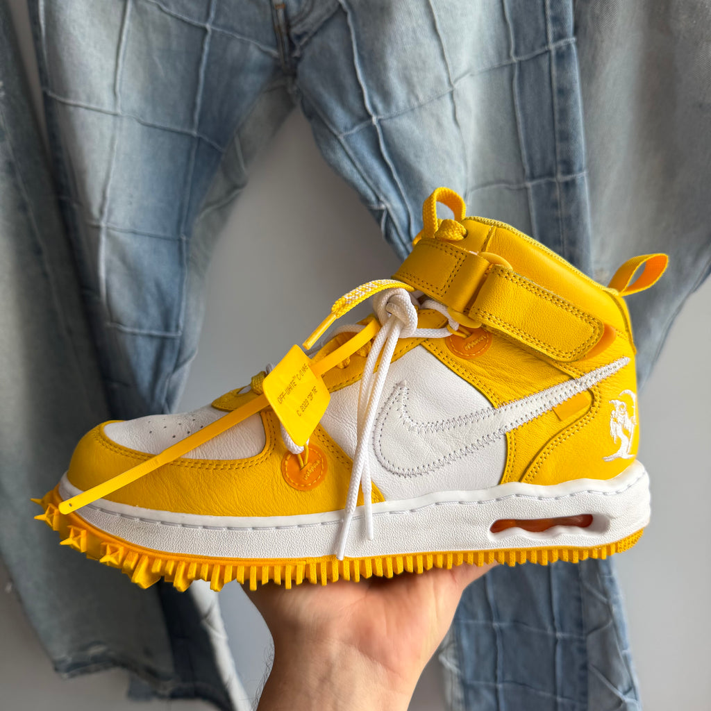 Nike x Off-White Air Force 1 Mid SP University Gold (9.5US)