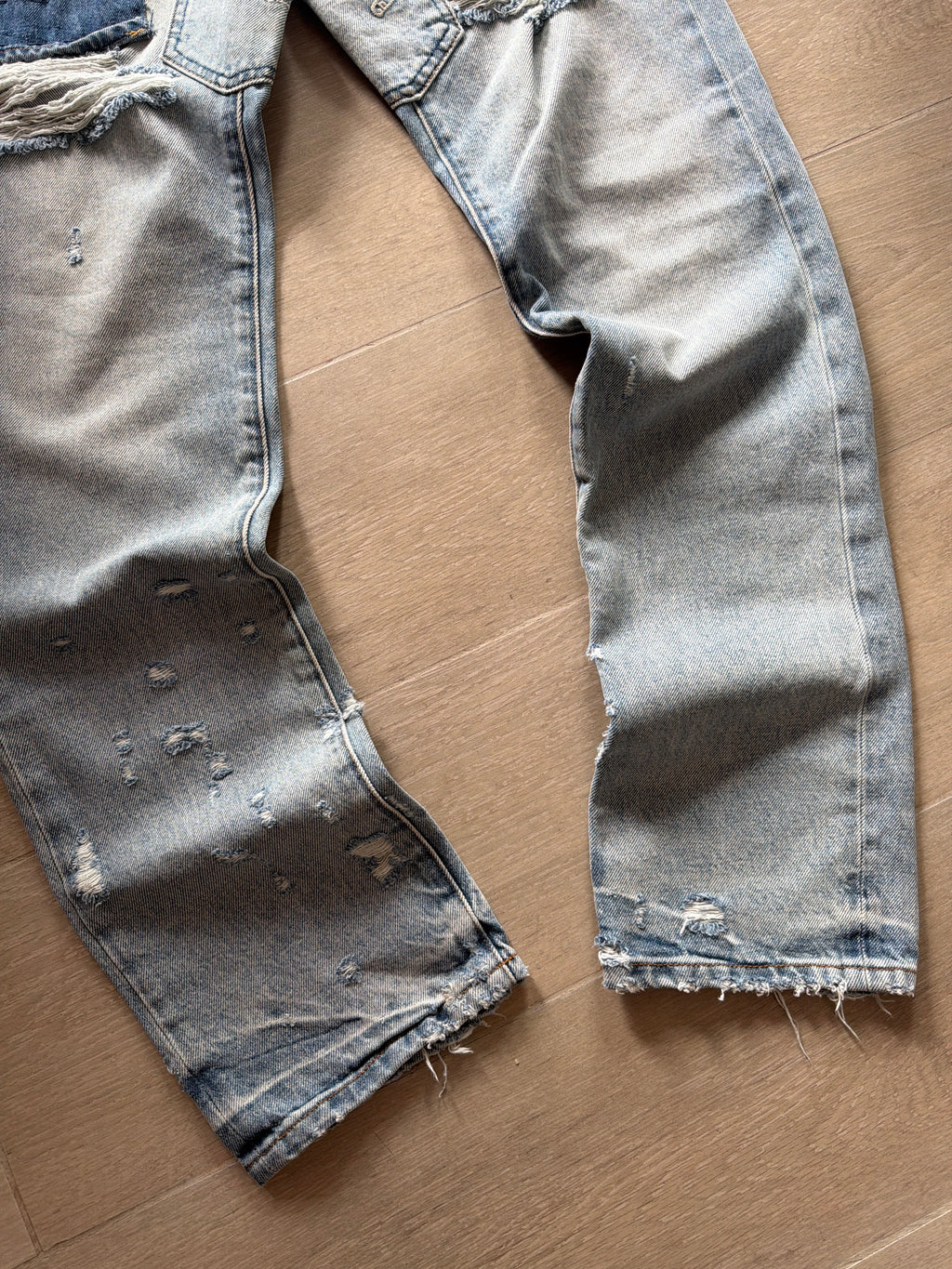 Gallery Dept. Bowery 5001 Distressed Denim Vintage Blue