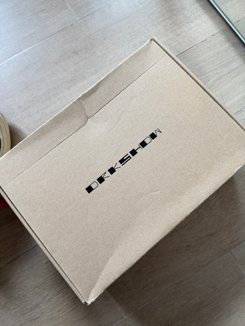 Rick Owens DRKSHDW Lido Vintage Low Sneaker Milk (Rick Vans)