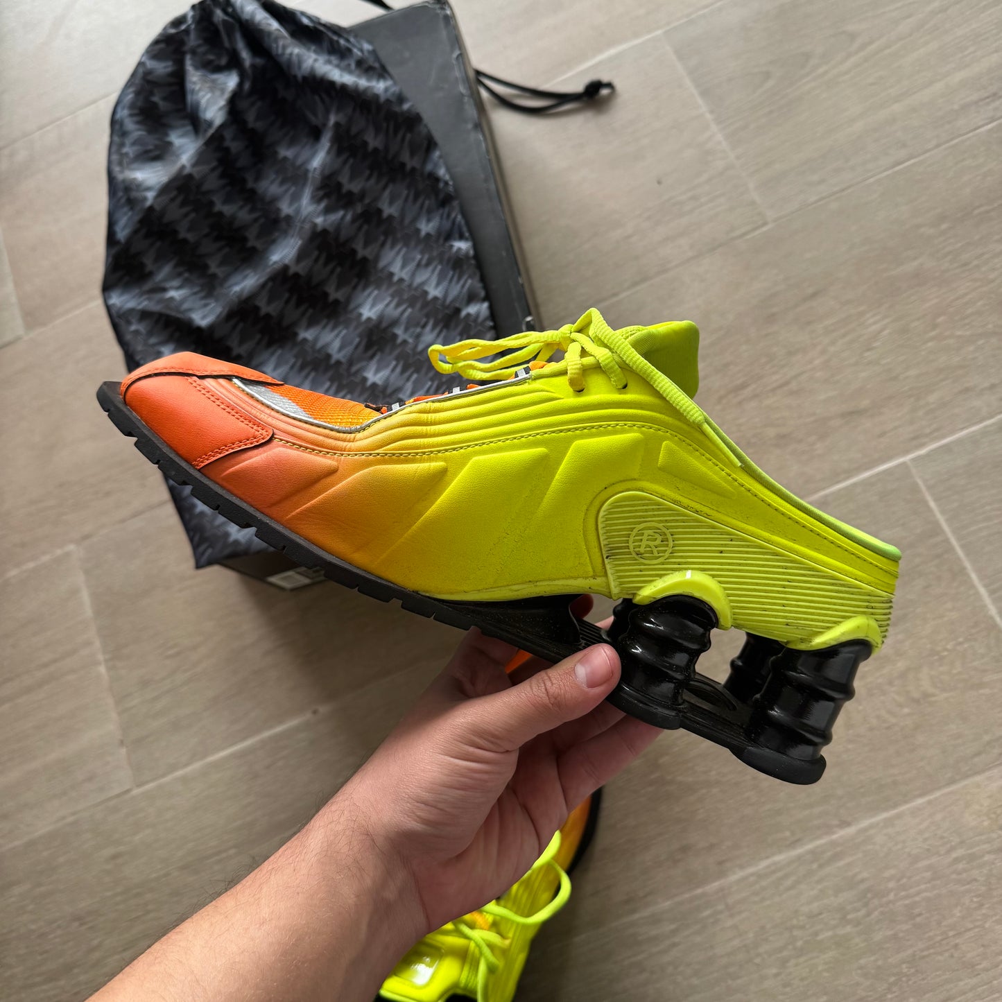 Nike Shox MR4 Mule Martine Rose Orange