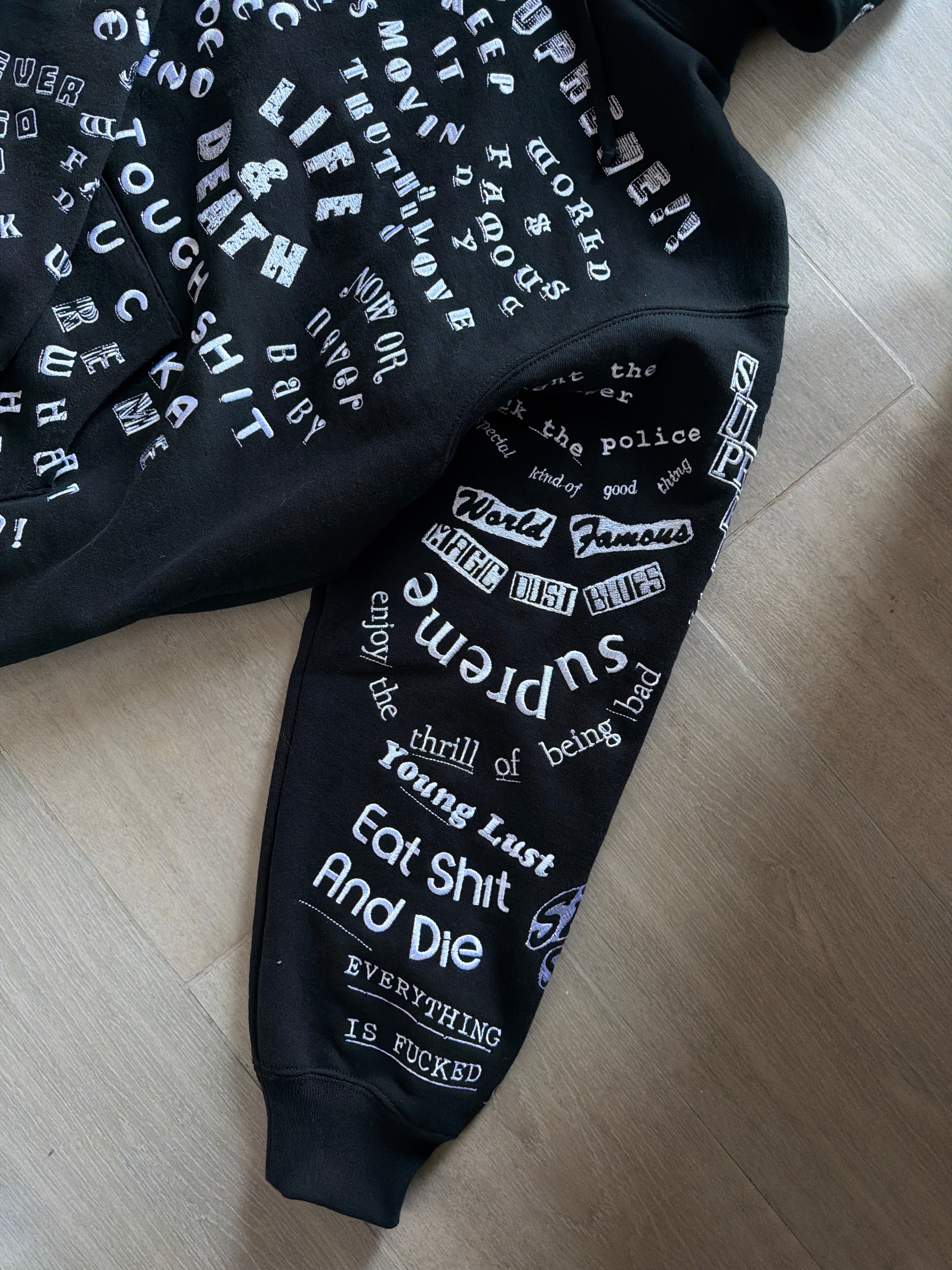 Supreme Too Deadly Hooded Sweatshirt