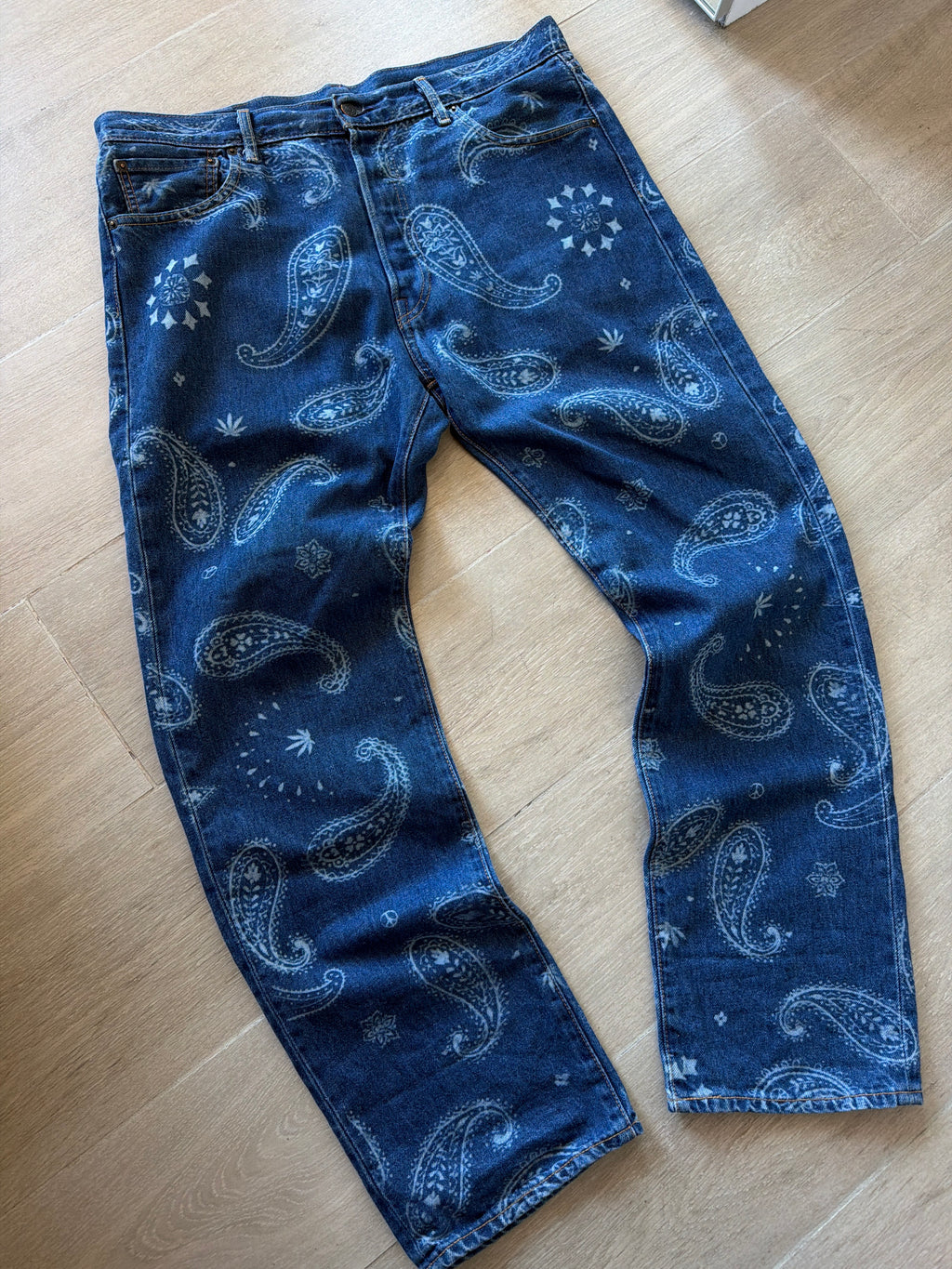 Levis x Snoop Dogg Lot 420 Paisley Bandana Jeans