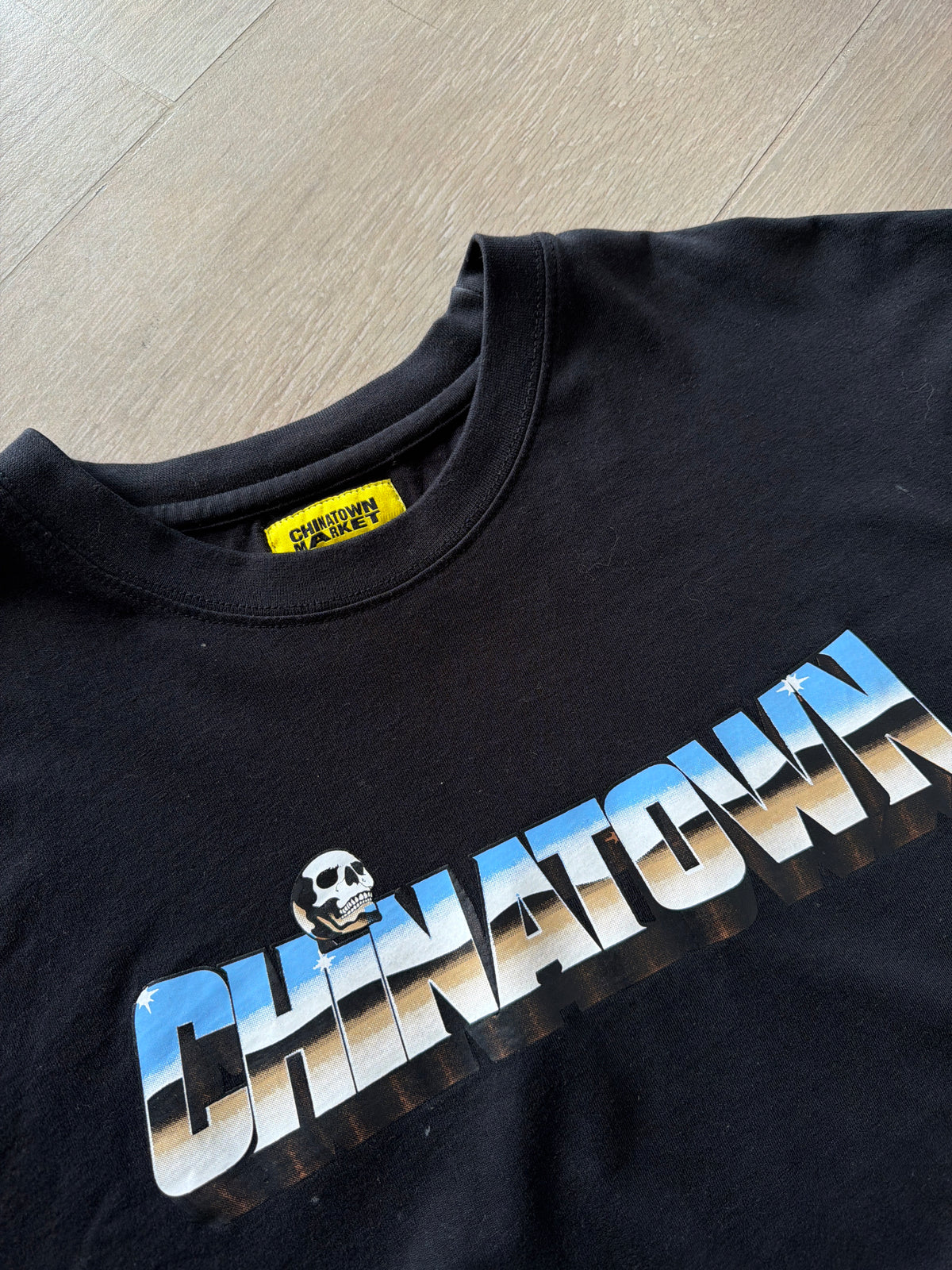 Chinatown Market Skull Logo Tee Black (XL)