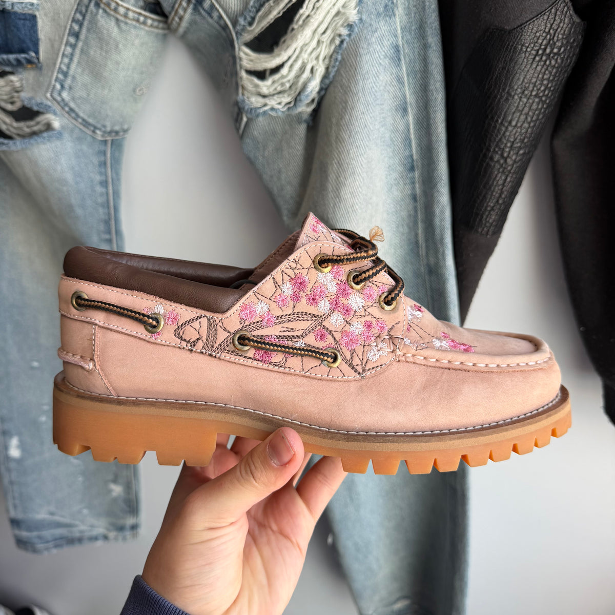 Derschutze Blossom V2 Boat Shoes Pink (41EU)