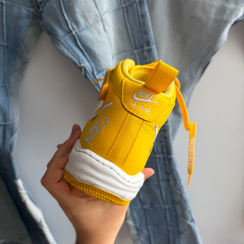 Nike x Off-White Air Force 1 Mid SP University Gold (9.5US)