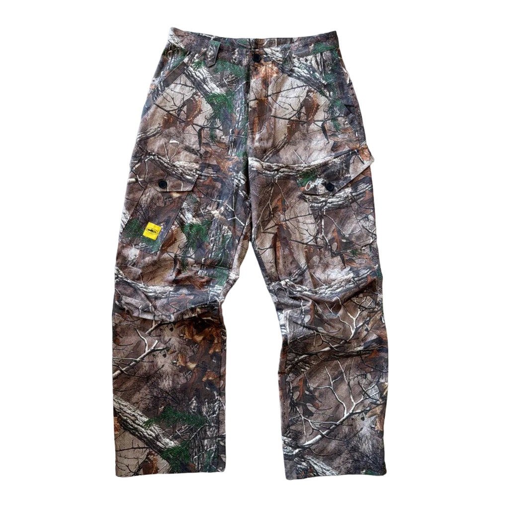 Corteiz Guerrillaz Real Tree Cargo Pants