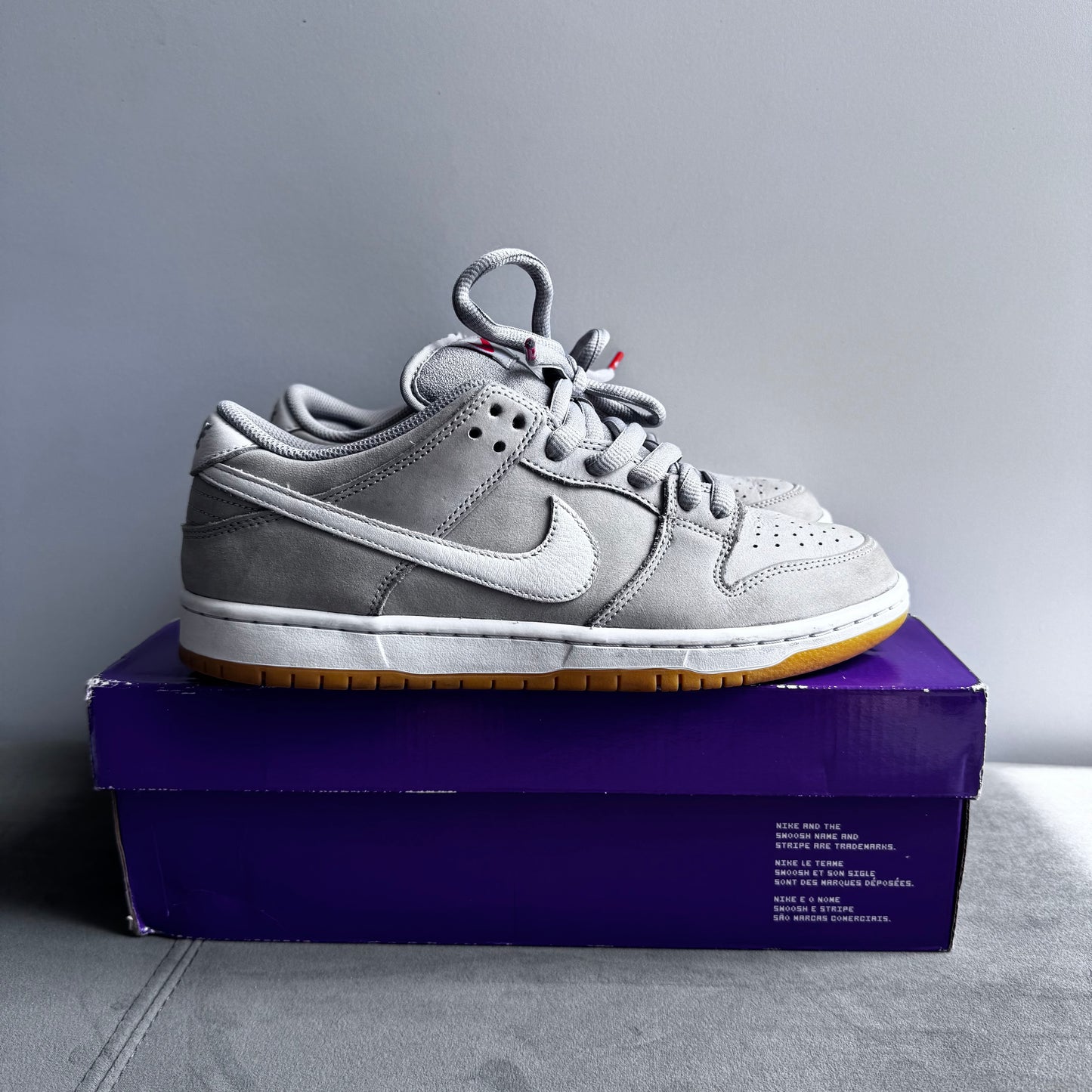 Nike SB Dunk Low Pro ISO Wolf Grey