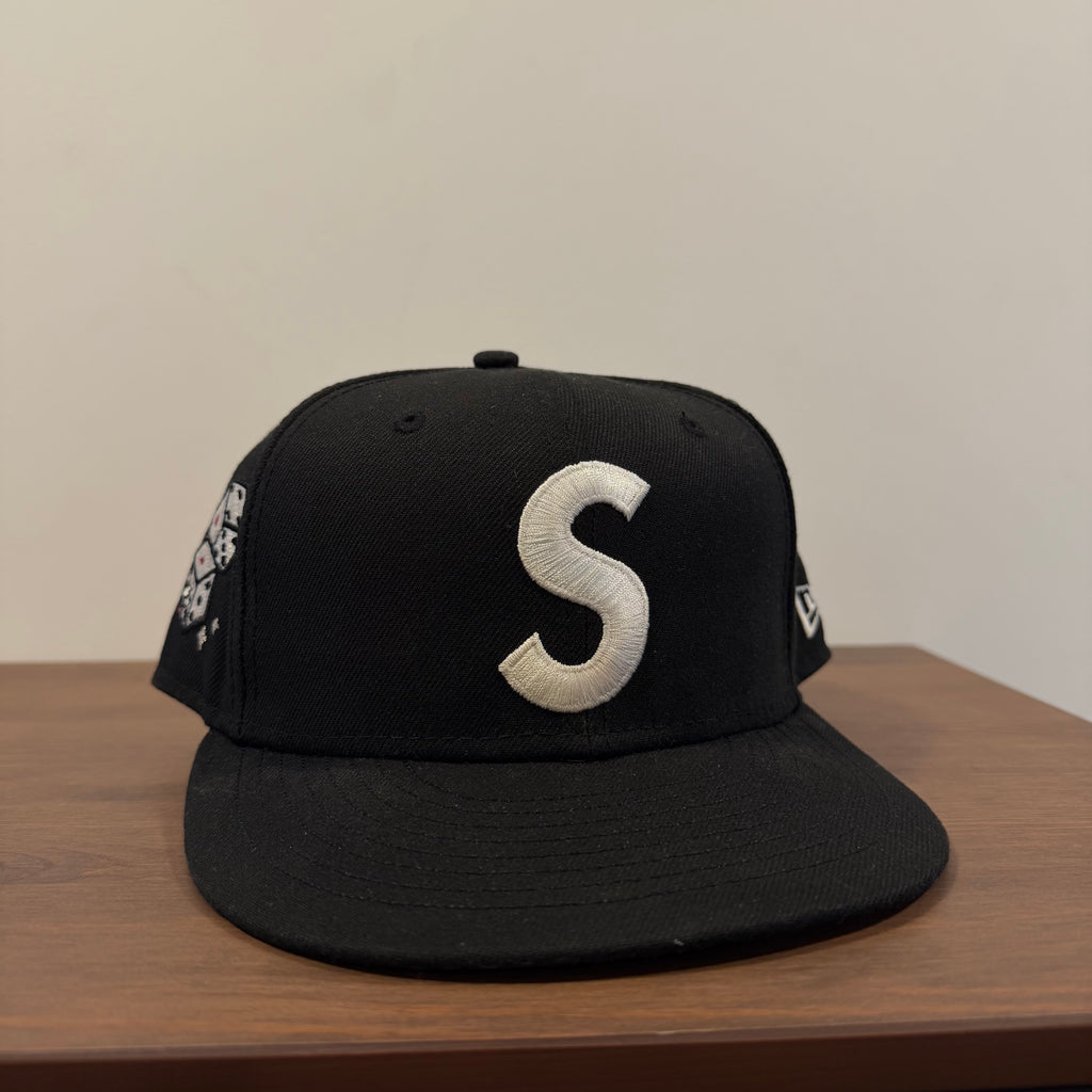 Supreme New Era S Logo Characters Black 7 5/8