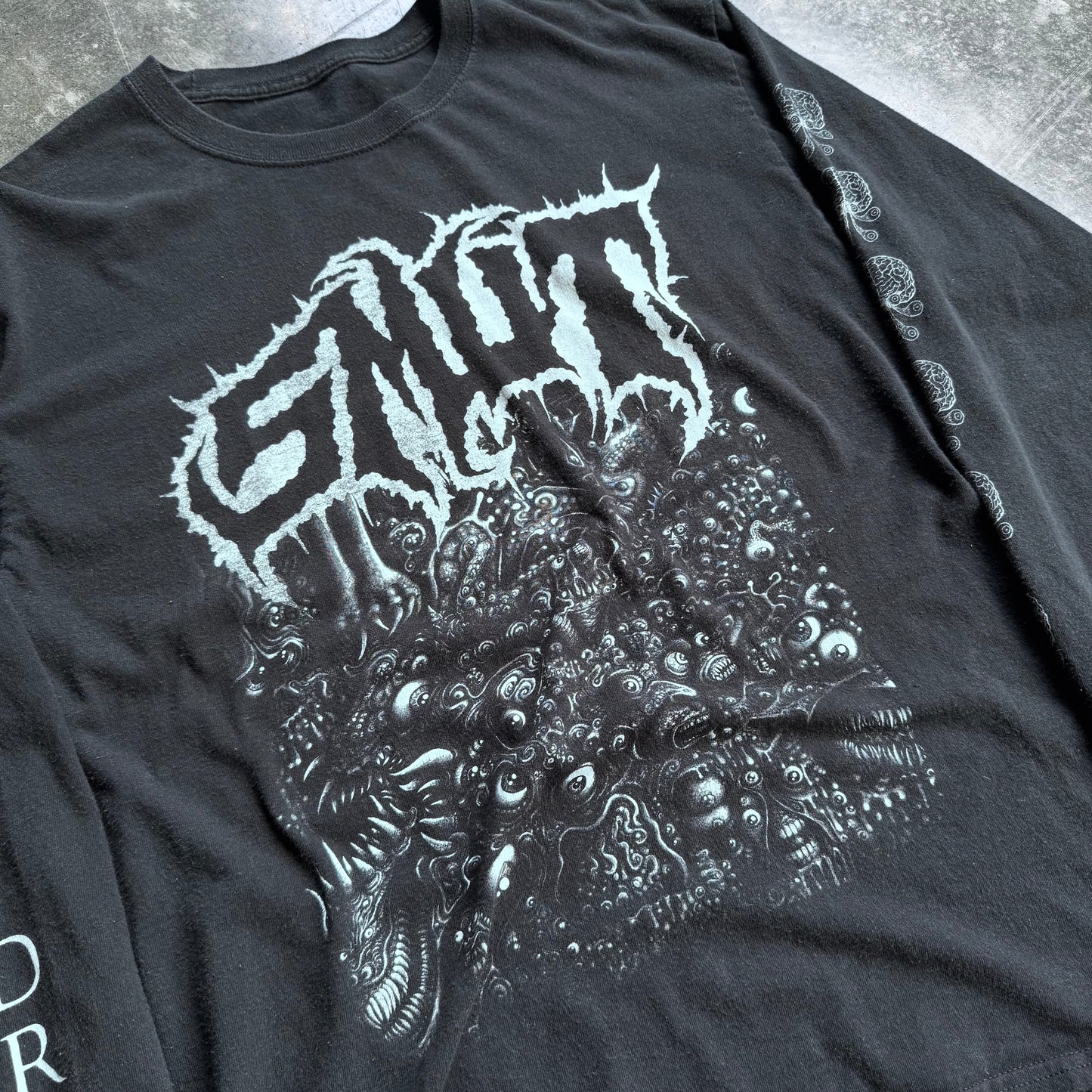 2000s Smut “Slop” Black Longsleeve