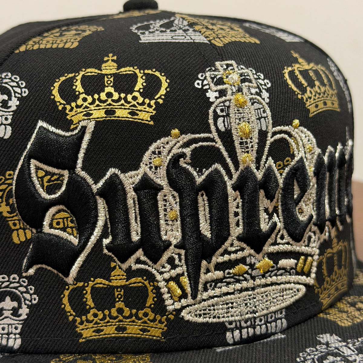 Supreme New Era Crown 59Fifty Fitted Hat Black (7 1/4)