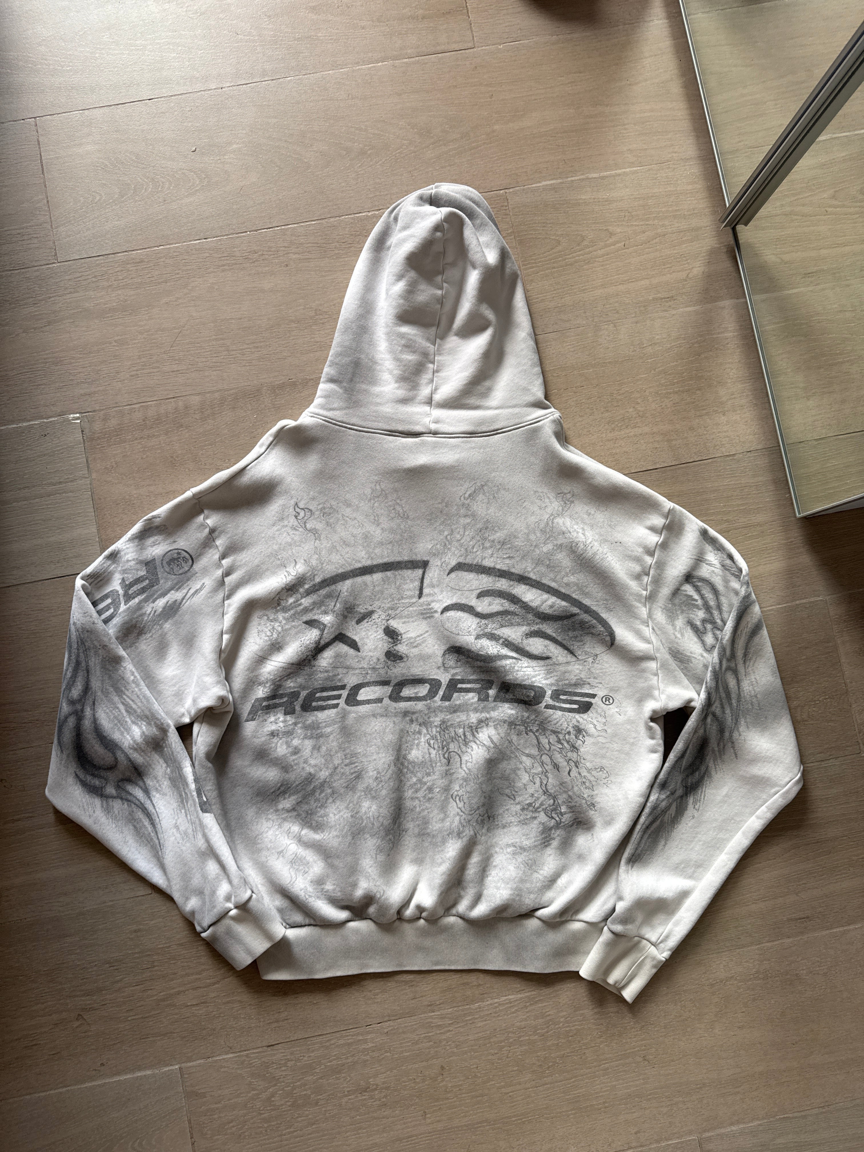 Hellstar Hstar Records Graffiti Hoodie