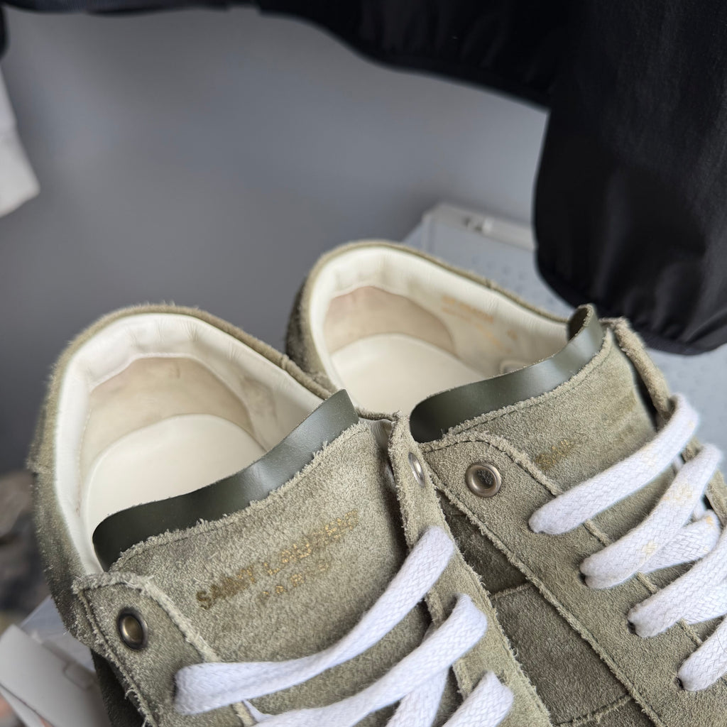 Saint Laurent Court Classic “Forest Green”
