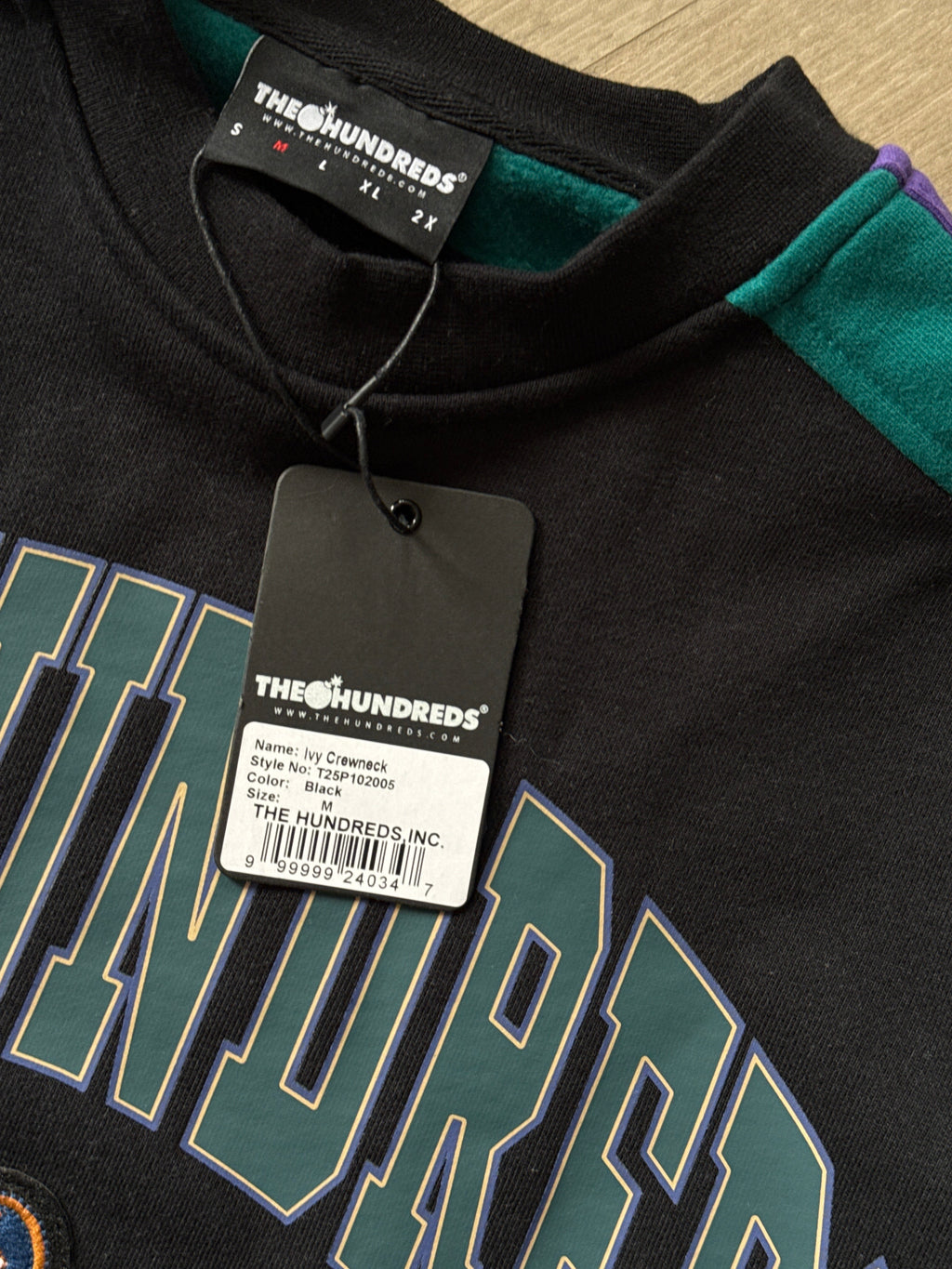 TheHundreds Ivy Crewneck Black