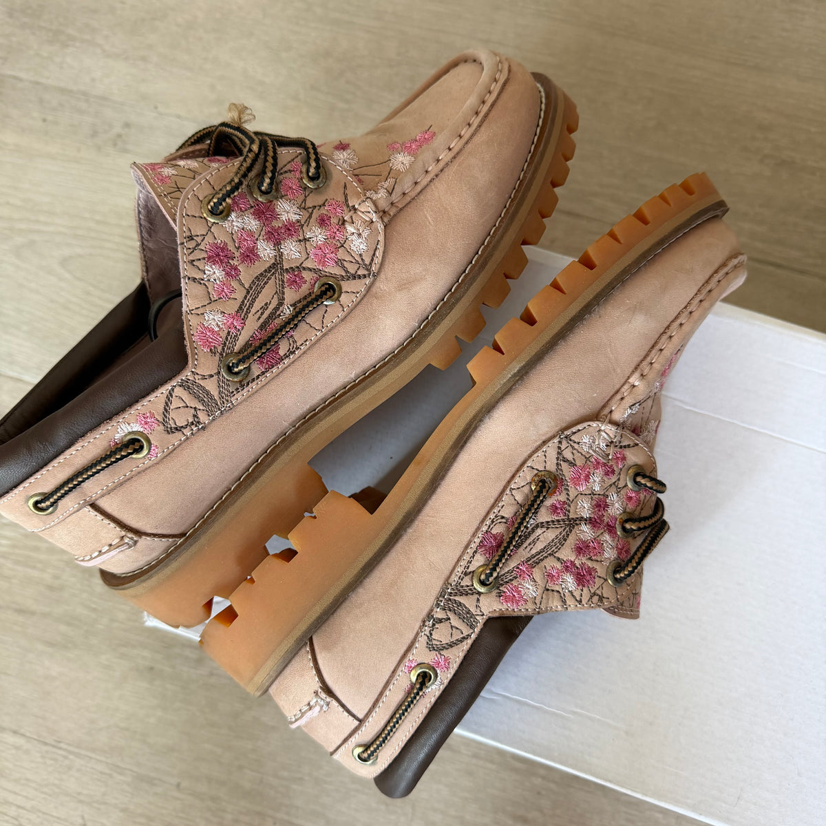 Derschutze Blossom V2 Boat Shoes Pink (41EU)