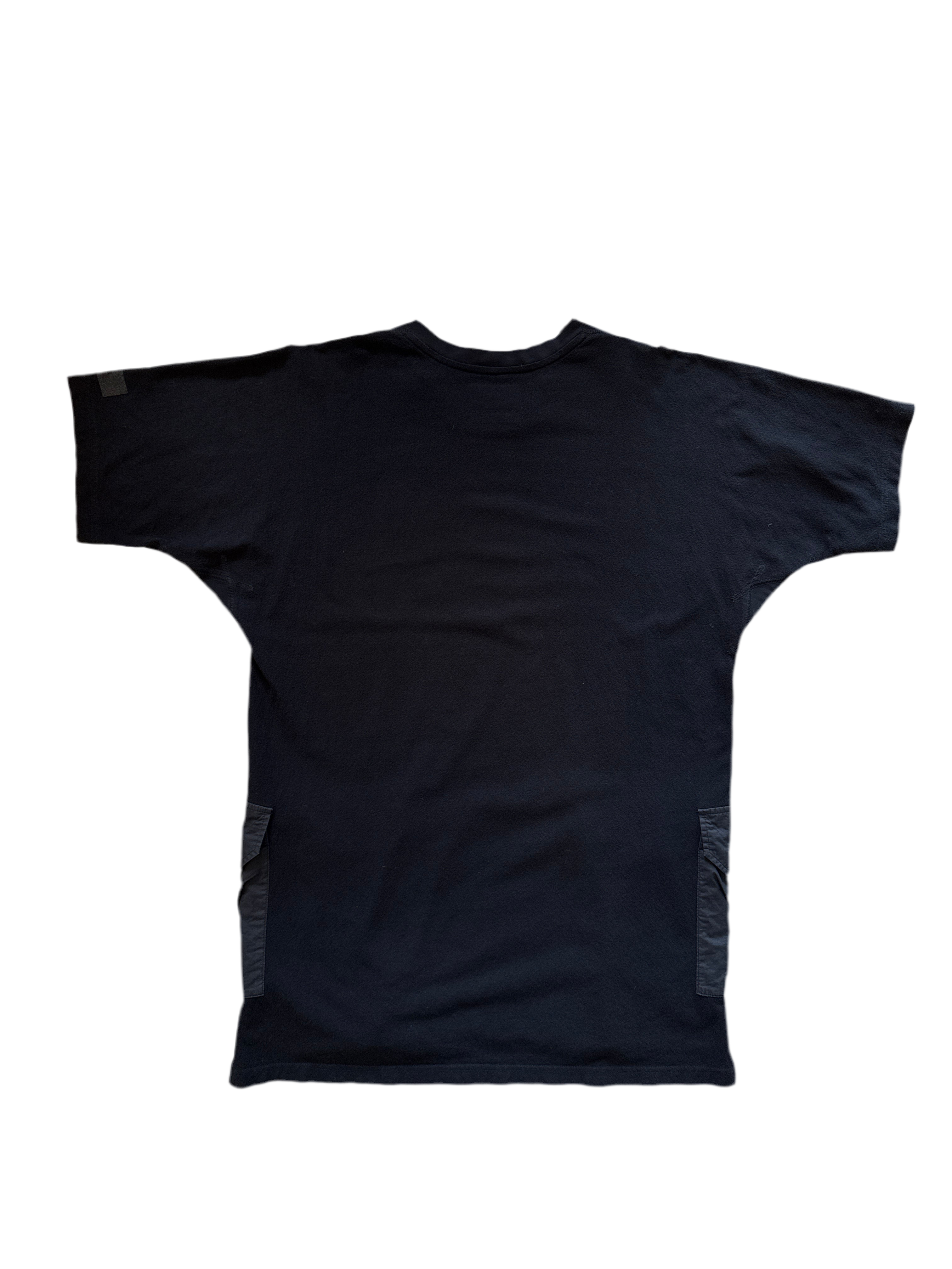Y-3 Paneled Cotton Jersey Black