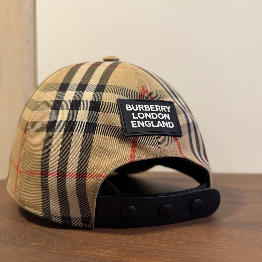 Burberry London Vintage Monogram Baseball Cap