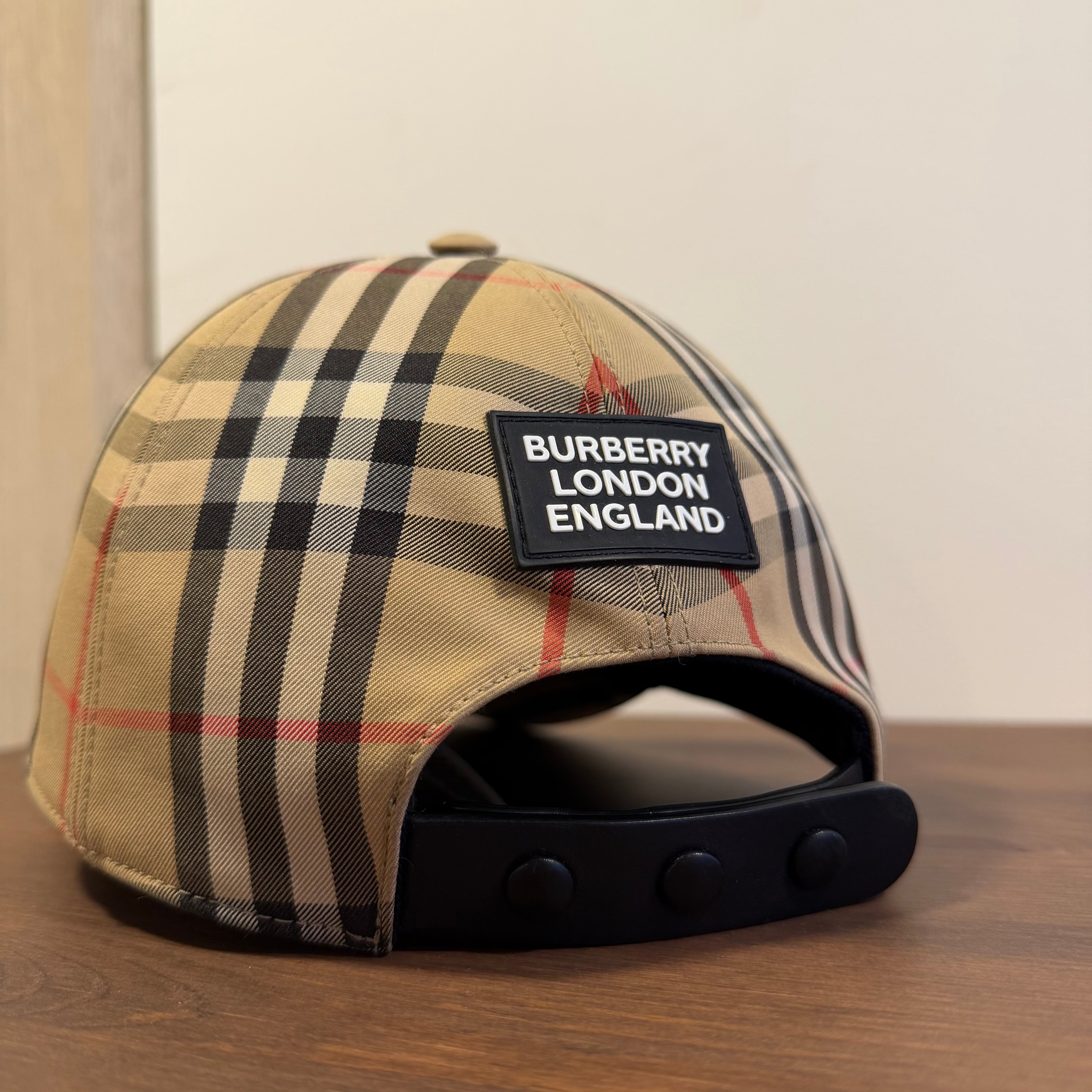 Burberry London Vintage Monogram Baseball Cap