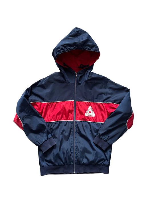 SS2017 Palace 2 Tone Hood Jacket Navy/Red