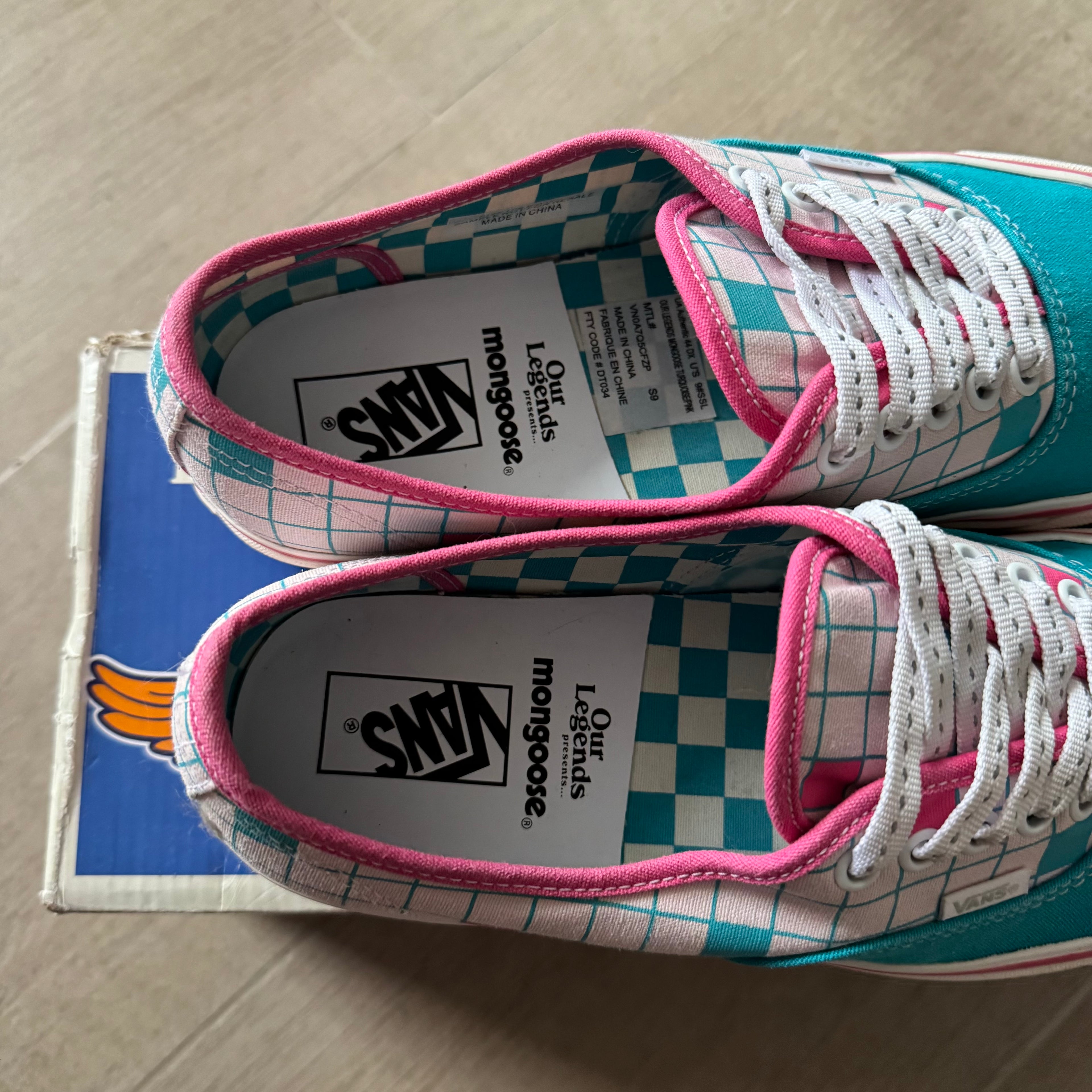 SAMPLE Vans x Mongoose BMX “Our Legends” Authentic 44 Sneakers