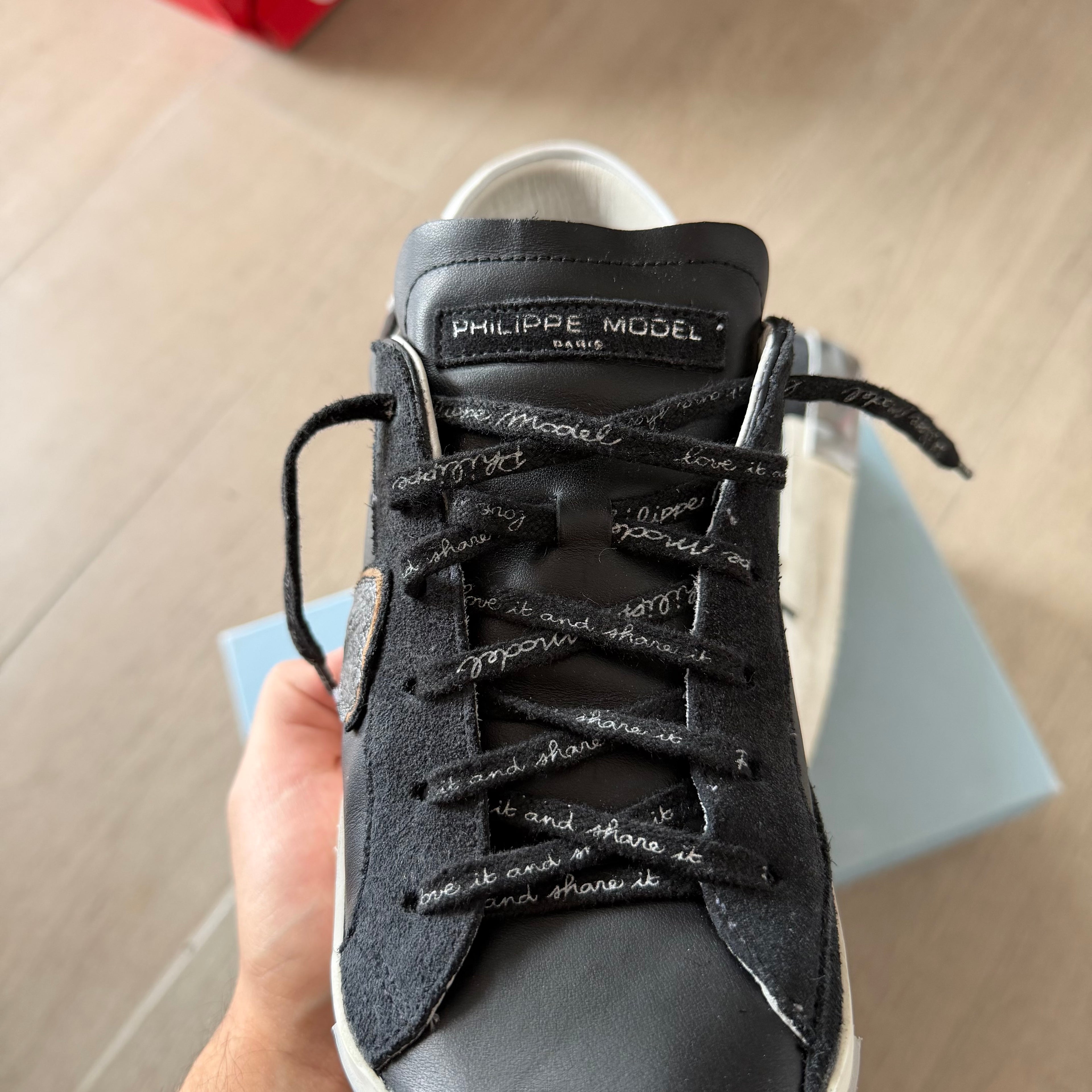 Philippe Model Paris Prsx Sneakers Black/Platinum