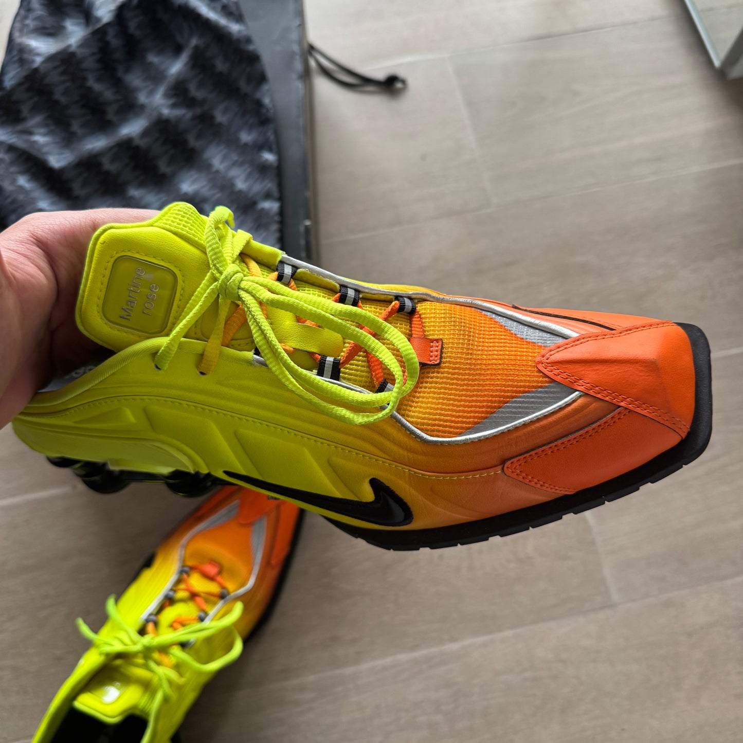 Nike Shox MR4 Mule Martine Rose Orange