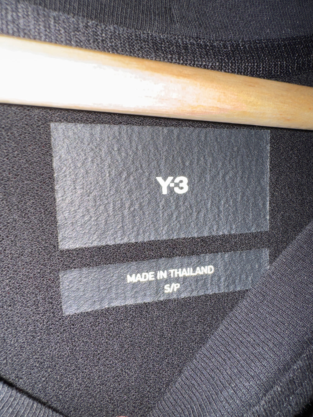 Y-3 Paneled Cotton Jersey Black