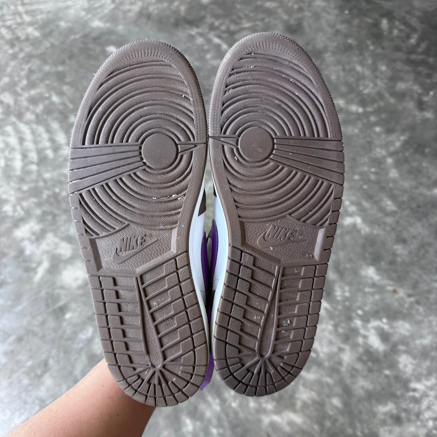Jordan 1 Low Purple/Brown