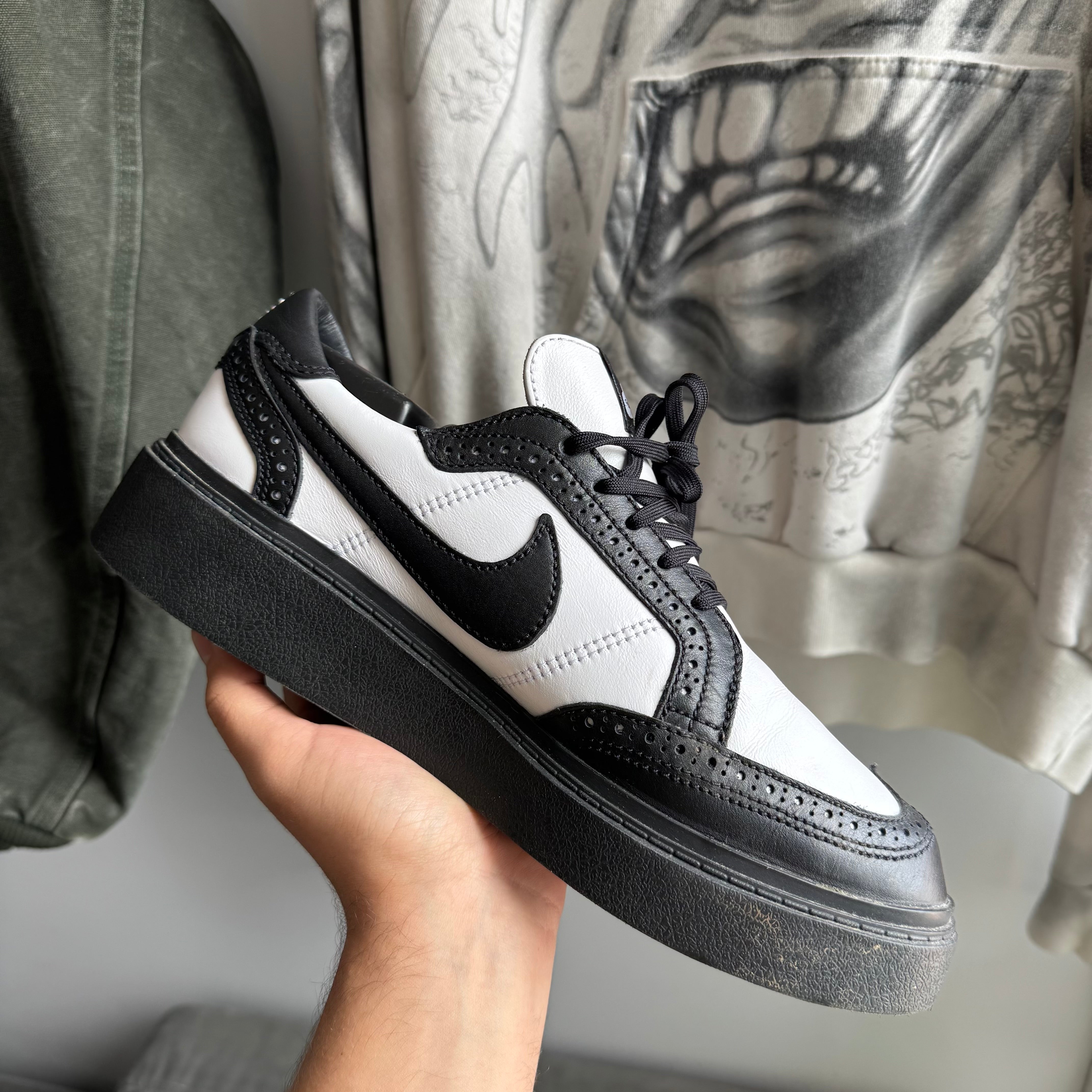 Nike x Peaceminusone Kwondo 1 G-Dragon Panda Sneakers – drippinchimba