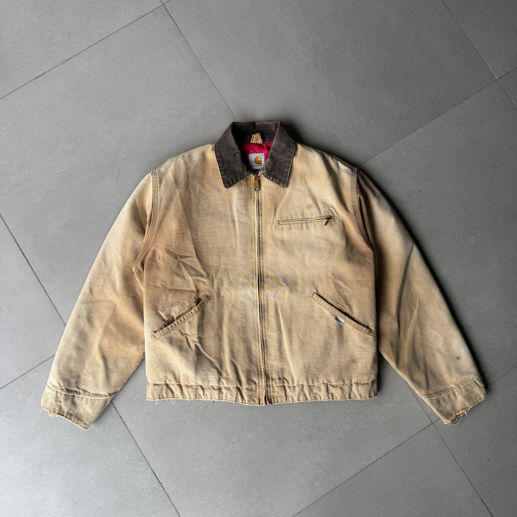1980s Vintage Carhartt Detroit Jacket “Tan Fade”
