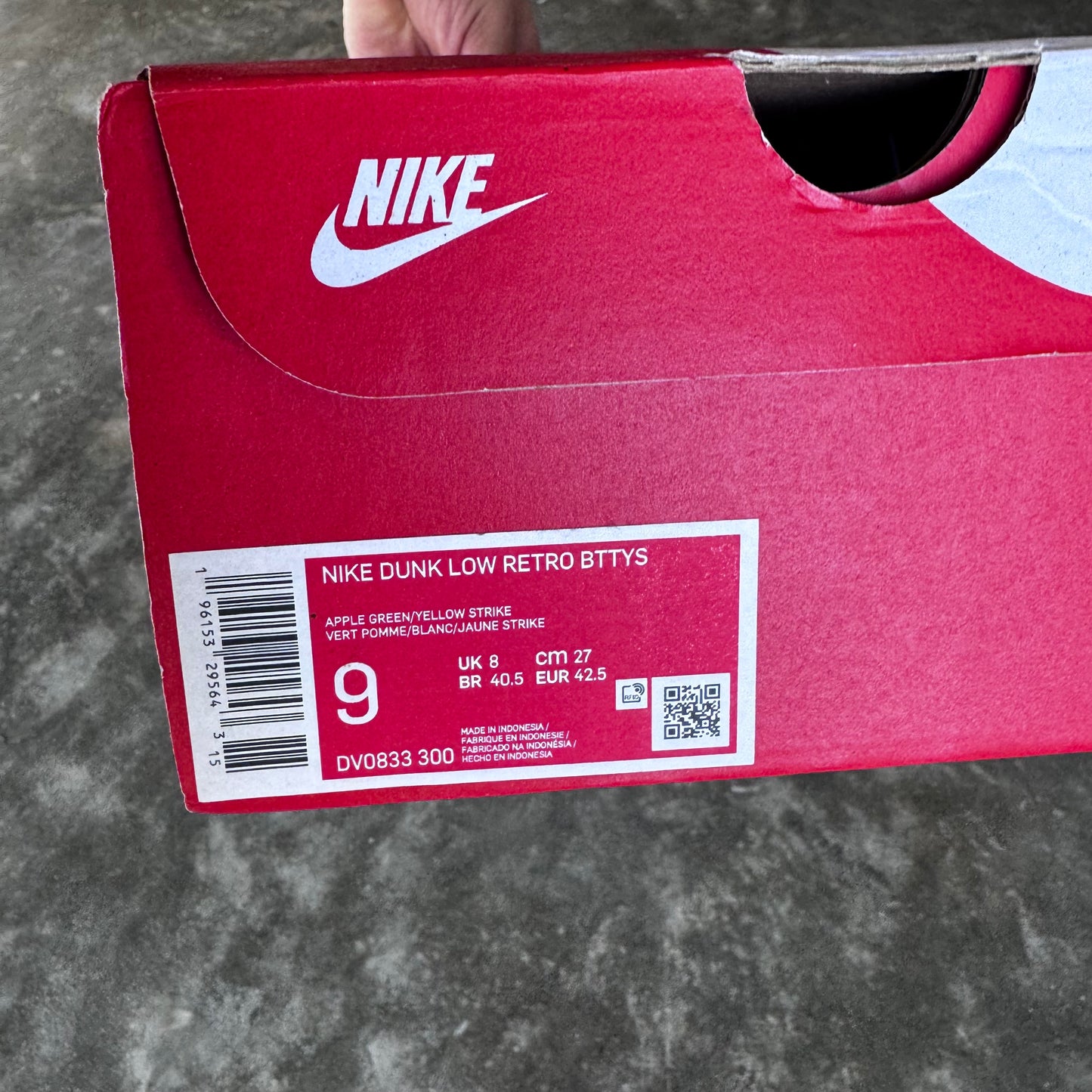 Nike Dunk Low Retro Reverse Brazil