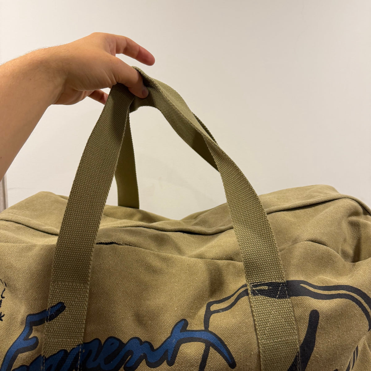 Cactus Jack By Travis Scott For Fragment Icons Duffle “Olive”