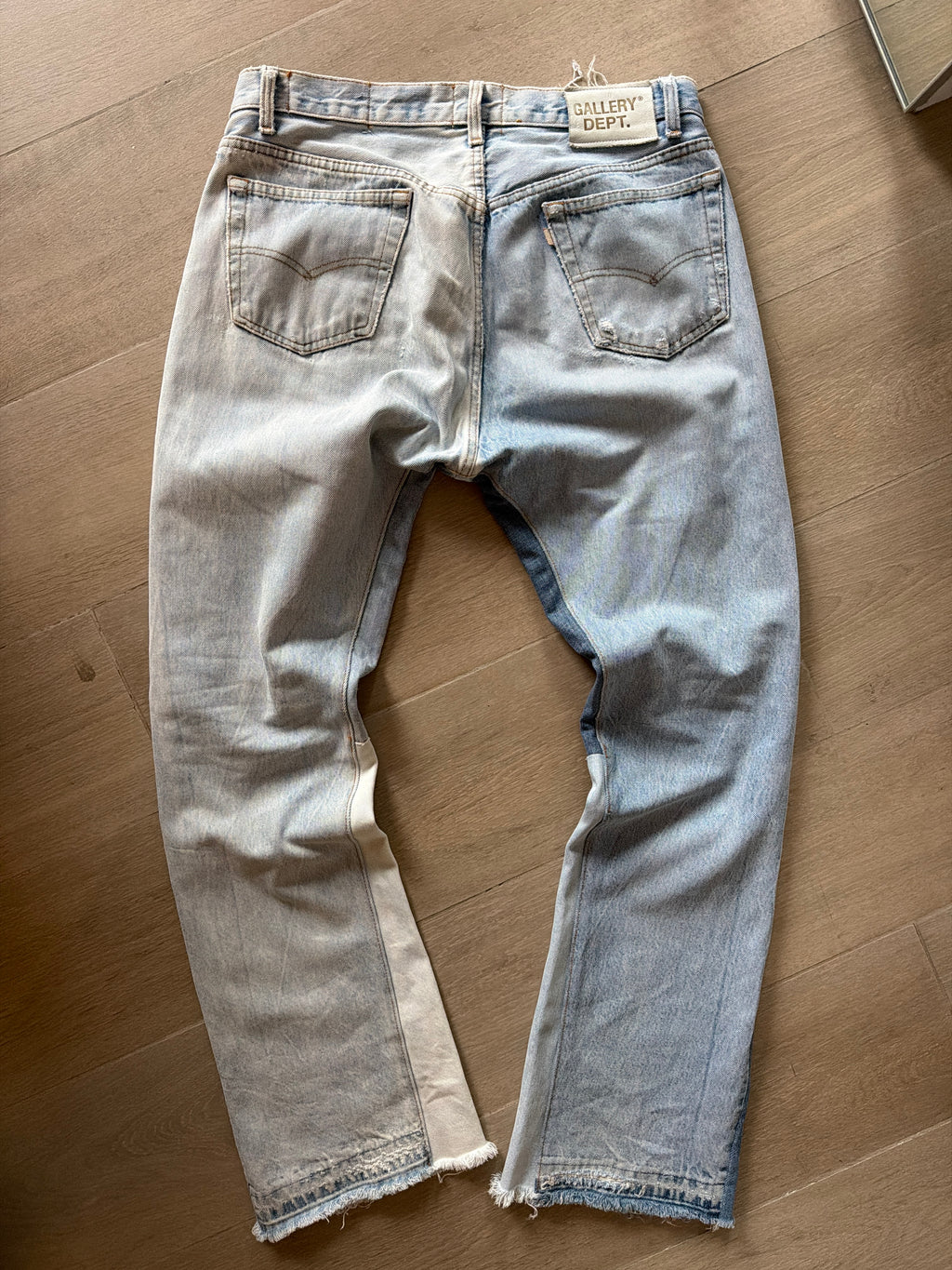 Gallery Dept. Two Face LA Flare Denim “Vintage Blue” (32w)