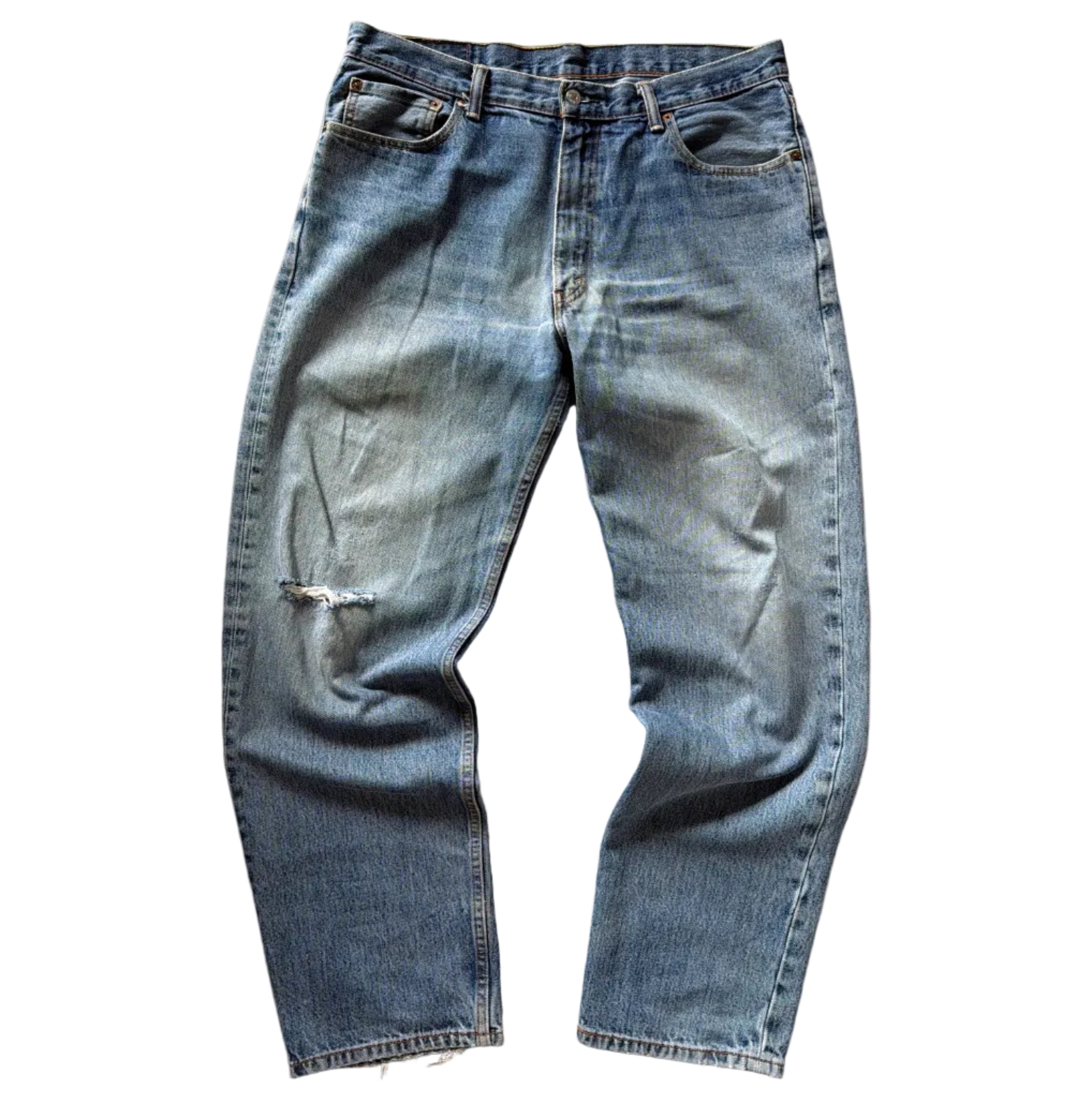 2000s Levis 550 Faded Denim Jeans