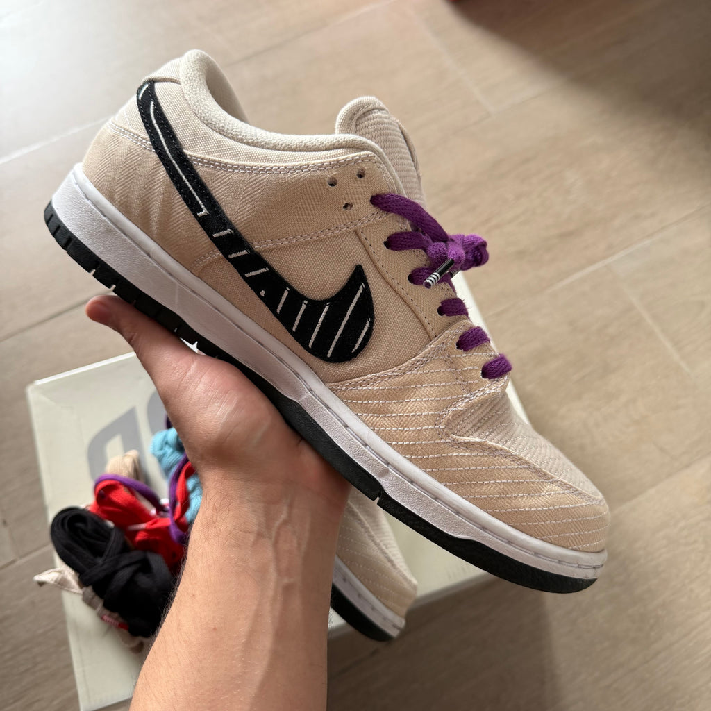 Nike Sb Dunk Low Albino & Preto Jiu-Jitsu
