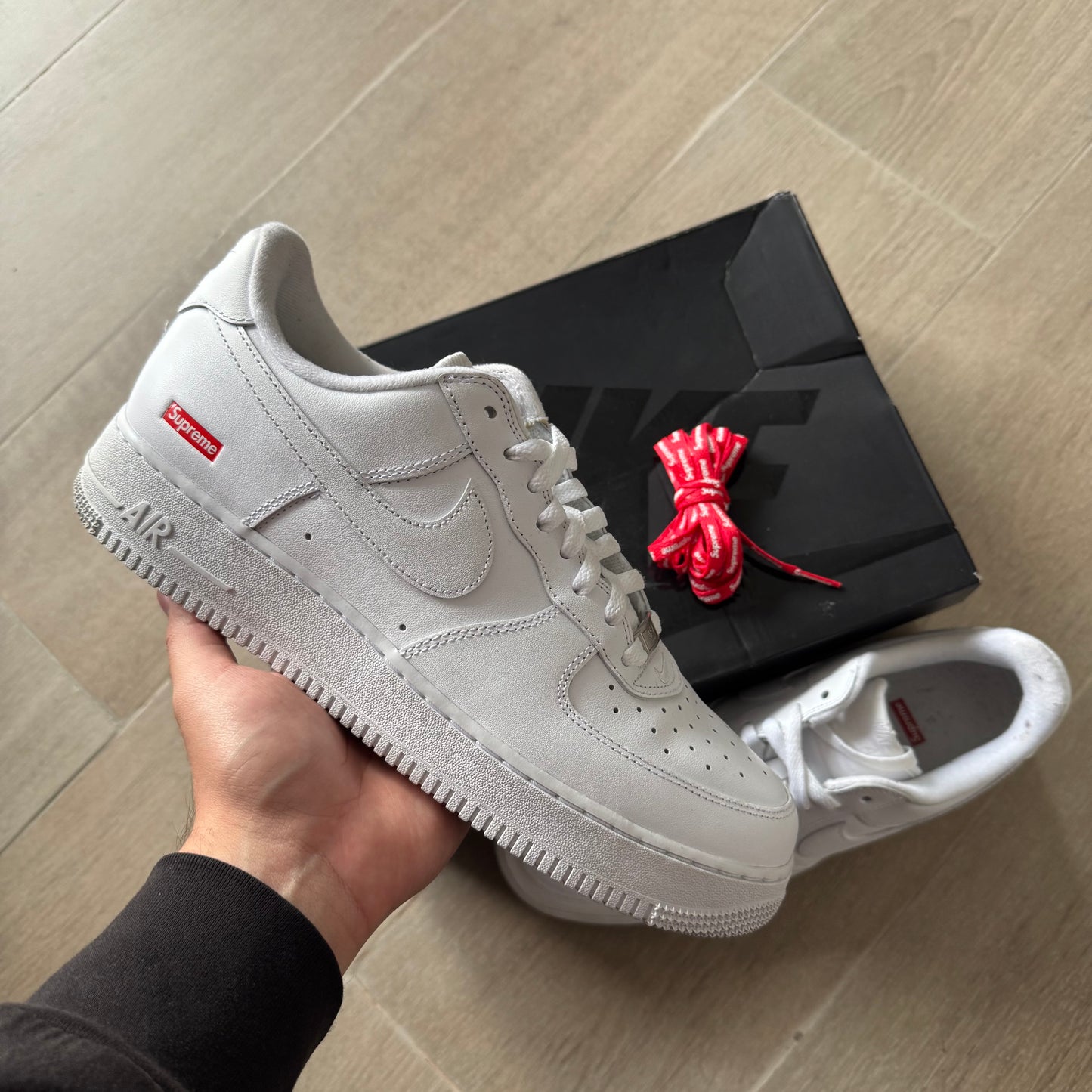 Nike Air Force 1 Supreme White
