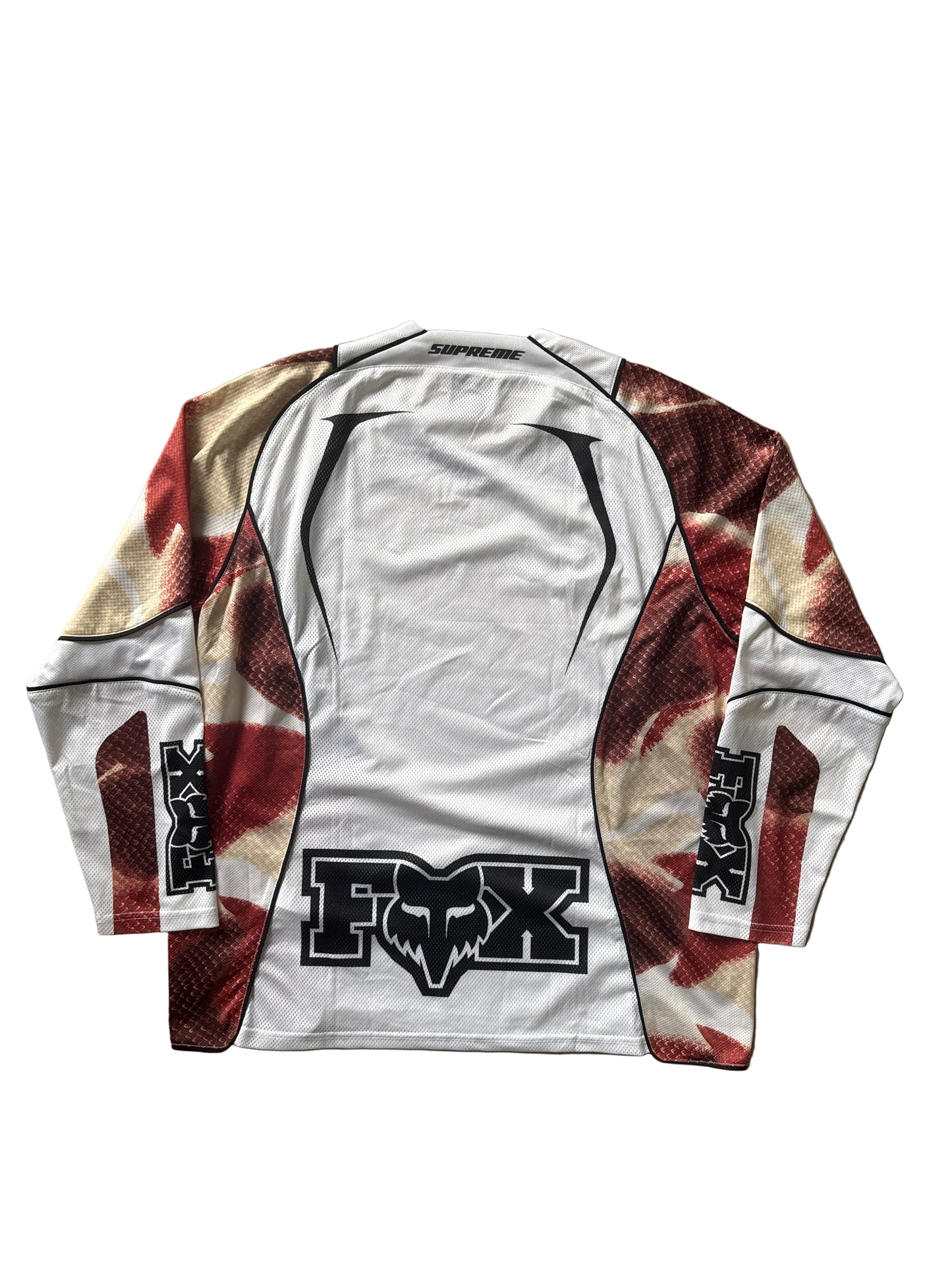 Supreme x Fox Racing Maillot White
