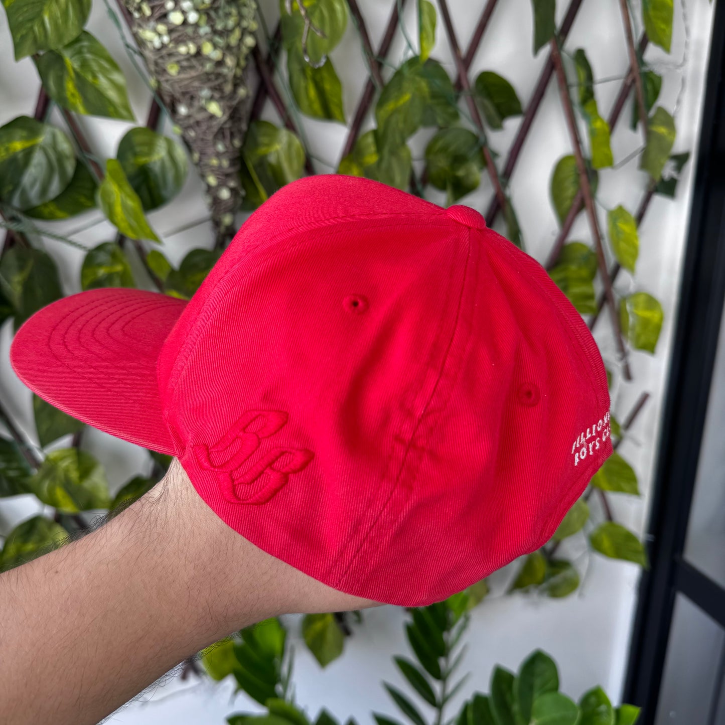 Billionaire Boys Club Red Baseball Cap