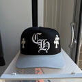 Chrome Hearts Cross Patch Hat Black/Grey
