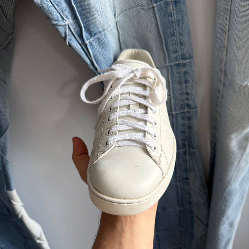 Gucci Ace Perforated Interlocking G White (7.5US)