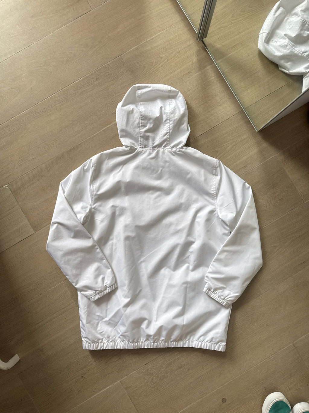 Tommy Hilfiger Boys 8-20 Bright White Half Zip Jacket