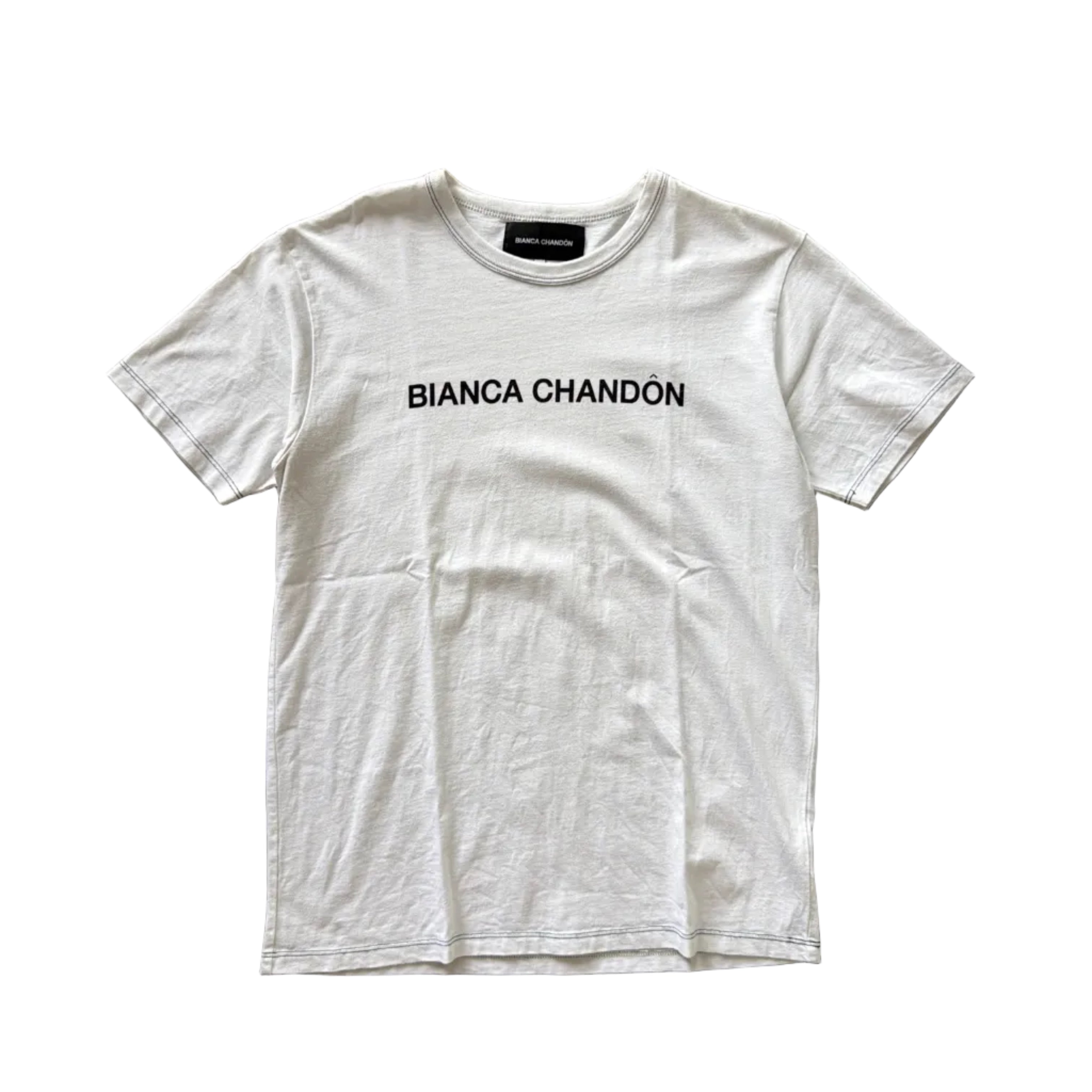 Bianca Chandon Logo Tee White