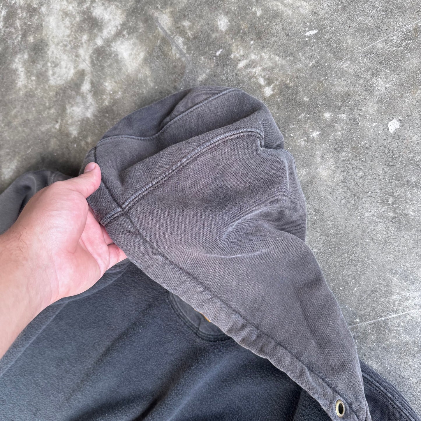 2000s Crazy Faded Carhartt Zip-Up