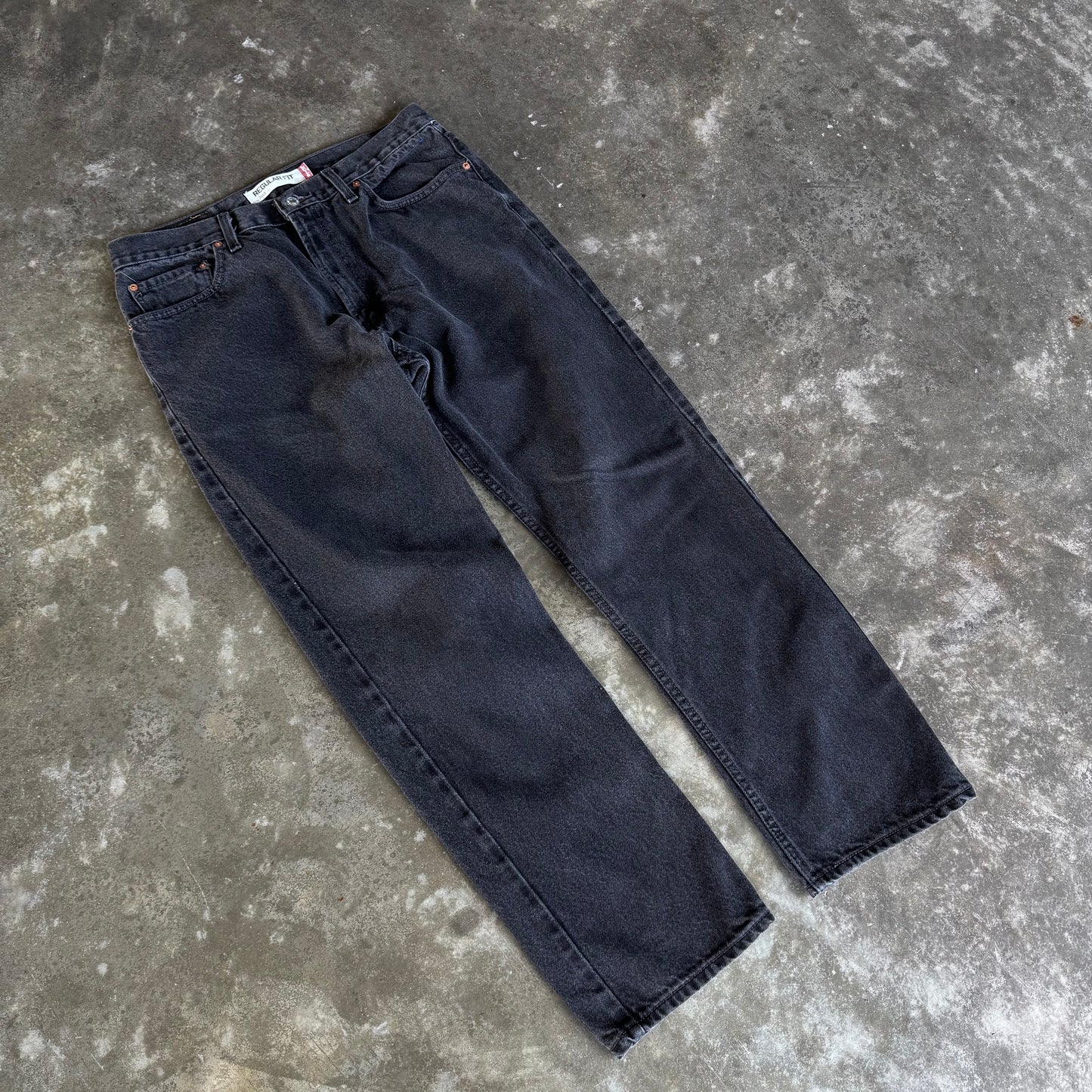 2000s Levi’s 505 Faded Black Jeans