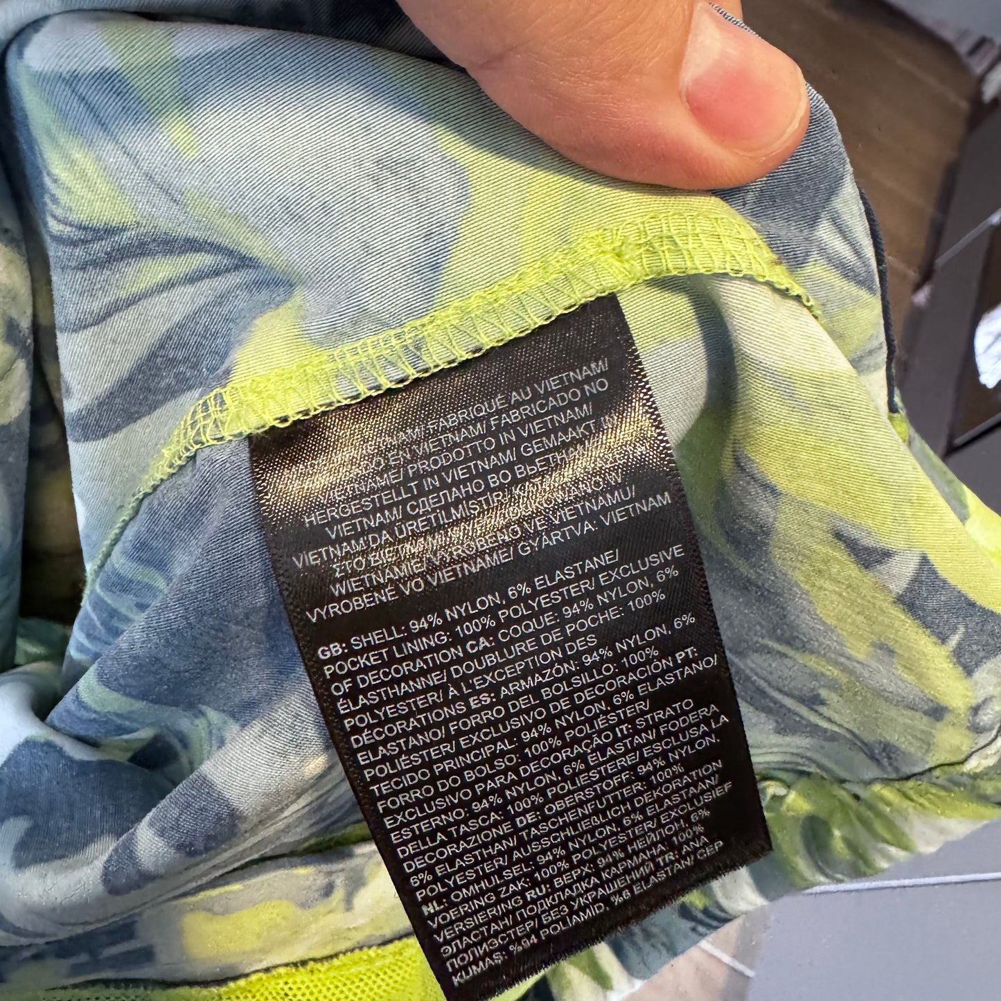 The North Face Printed Class V Pullover Jacket Green Tropical