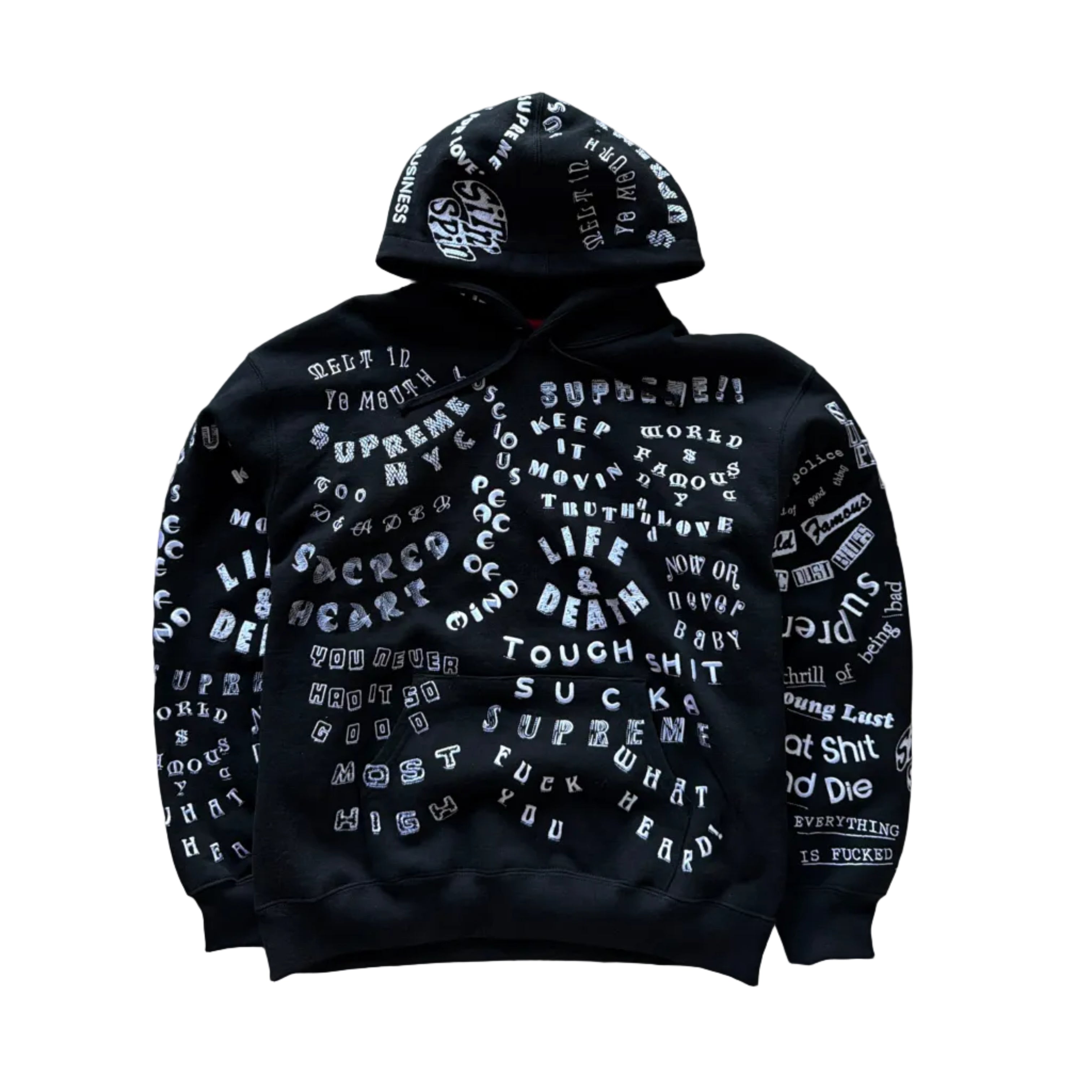 Supreme Too Deadly Hooded Sweatshirt