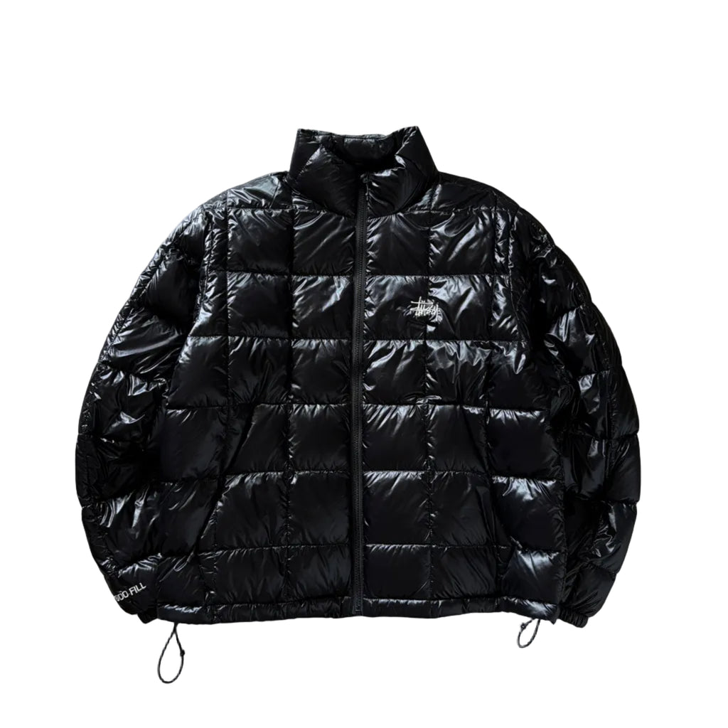 Stüssy Midweight Hooded Puffer Black (M)