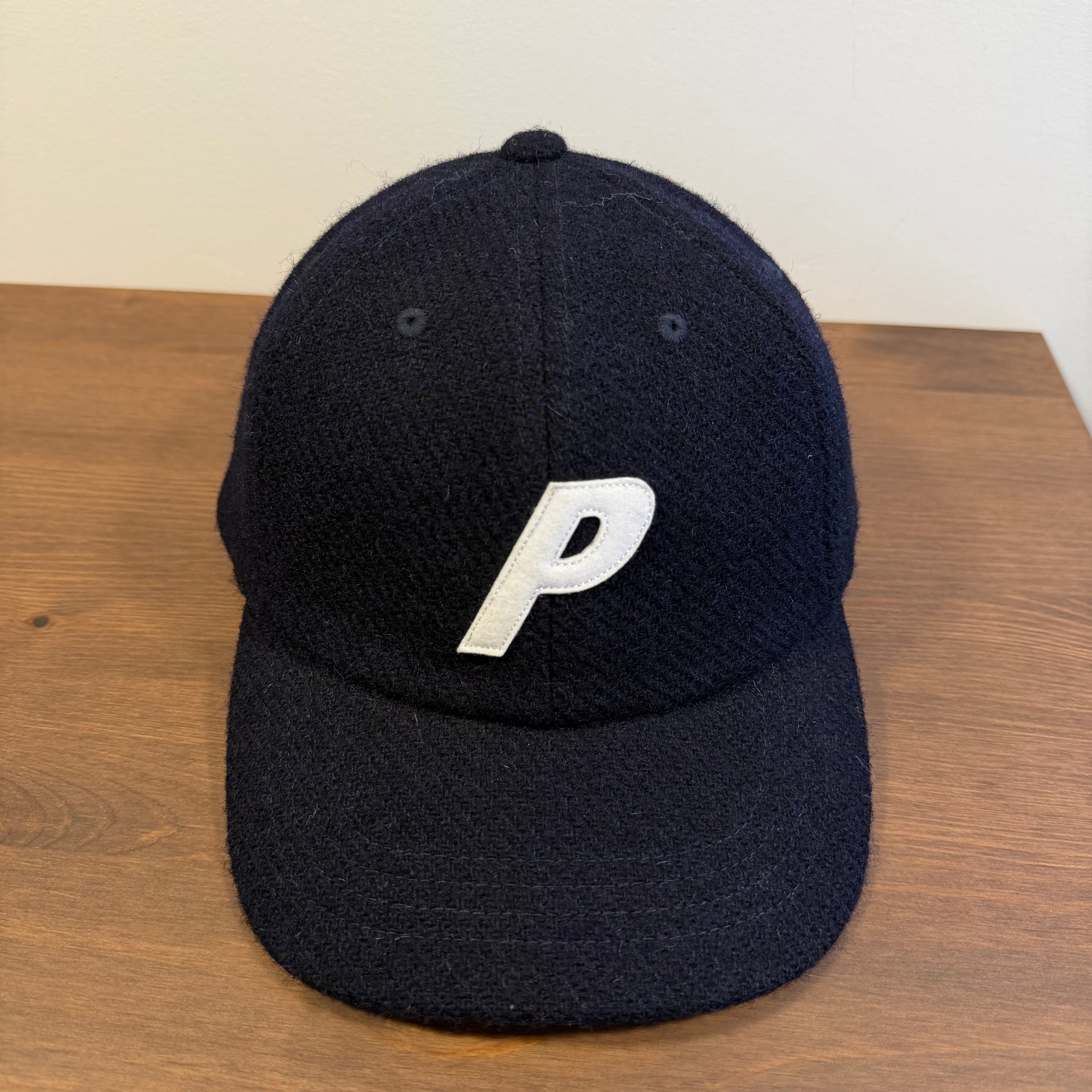 Palace Harris Tweed P 6 Panel Cap Navy
