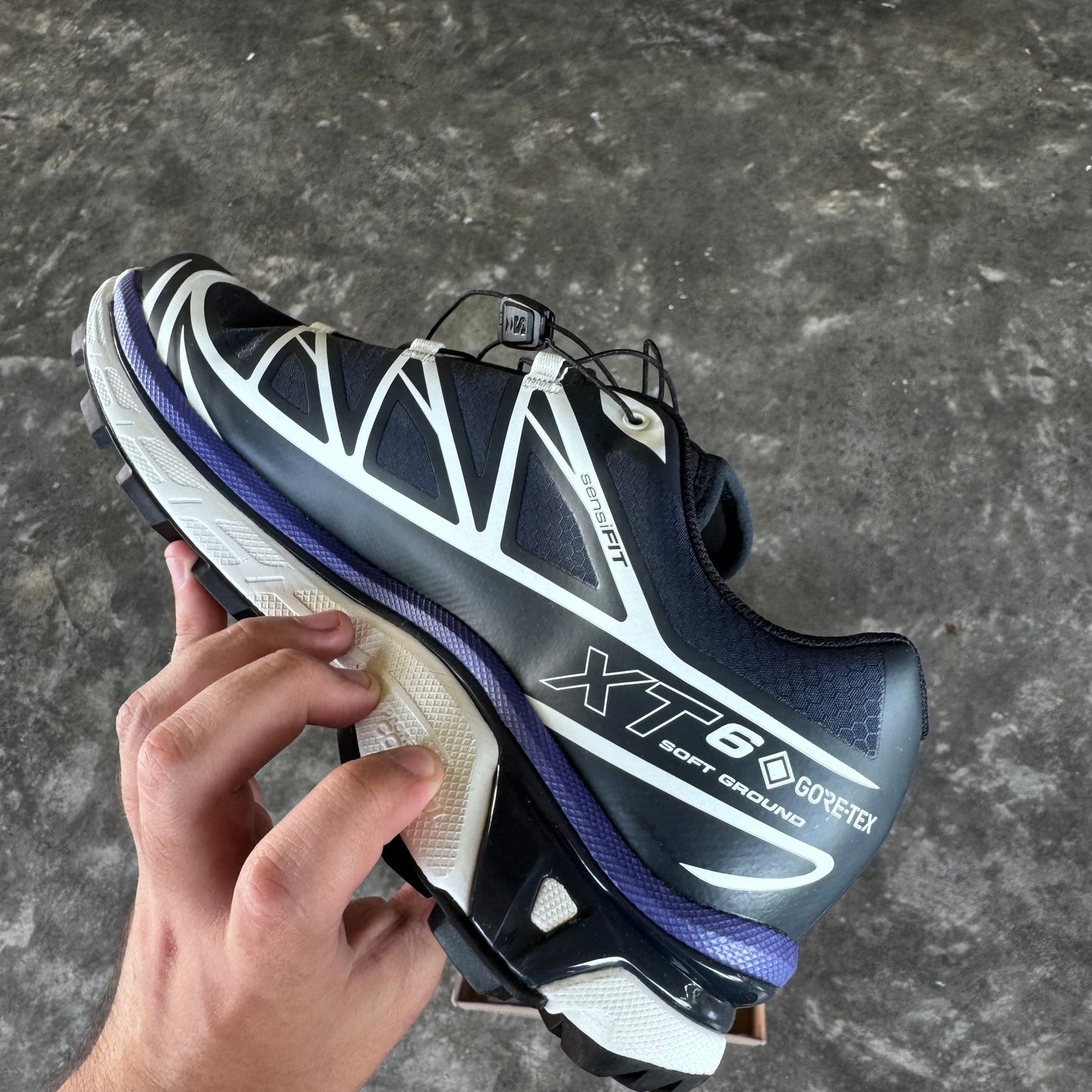 Salomon XT-6 GTX Carbon/Vanilla