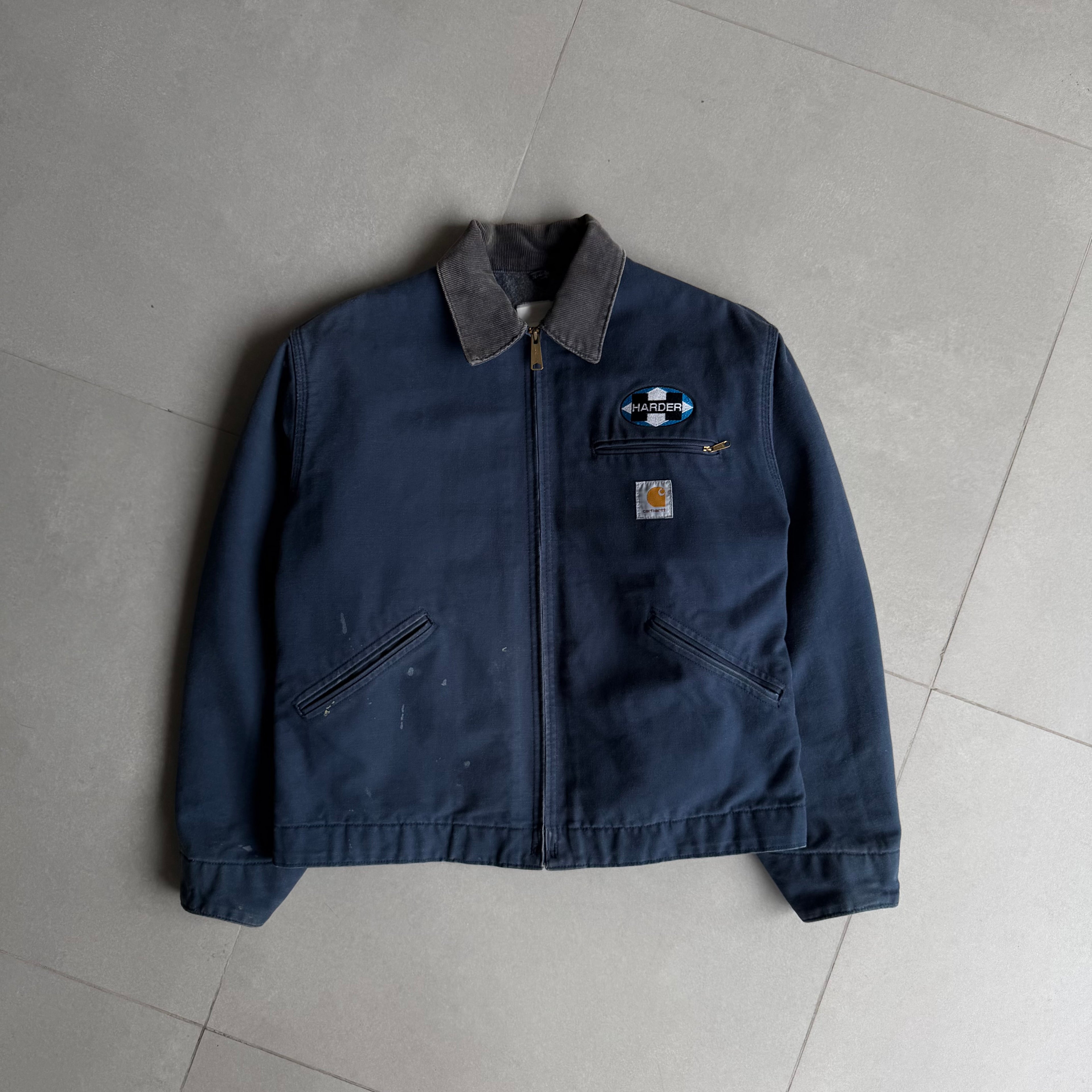 1990s Vintage Carhartt Detroit Jacket Navy “Harder”